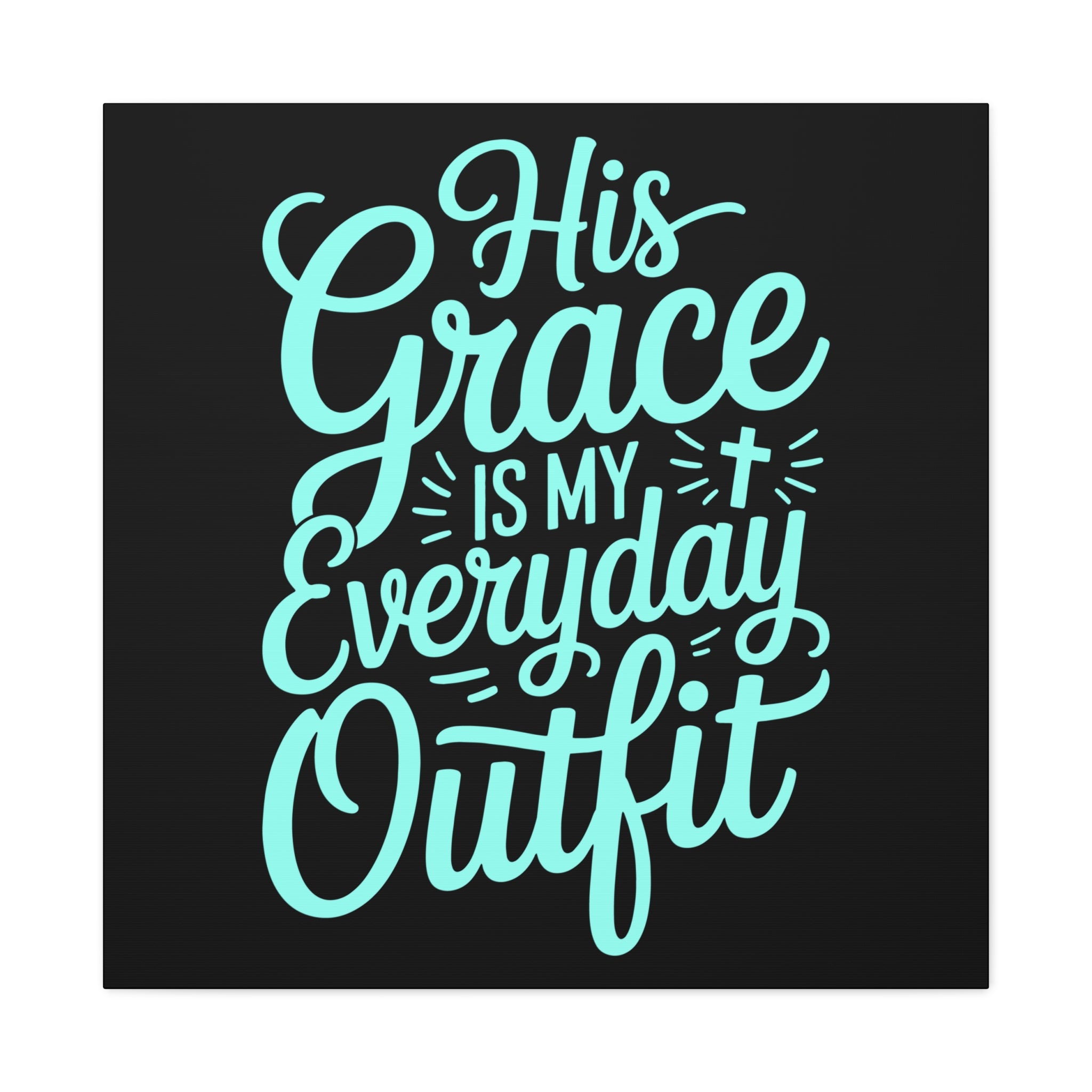 Inspirational Wall Art Canvas, Faith Decor, Religious Home Decor, Meaningful Gift, Everyday Motivation
