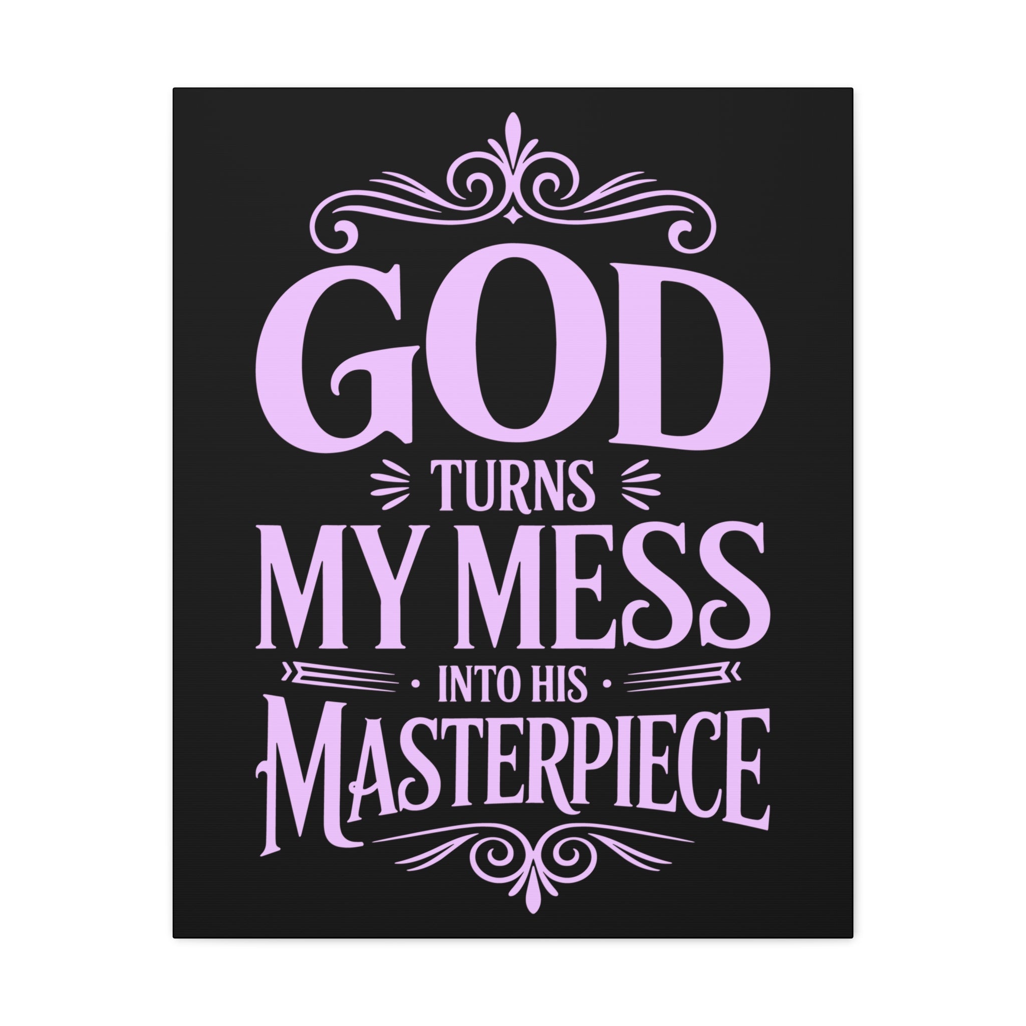 Inspirational Canvas Wall Art, Home Decor, Christian Gift, Motivational Wall Art, Faith-Based Decoration, Room Aesthetic, Gift for Her
