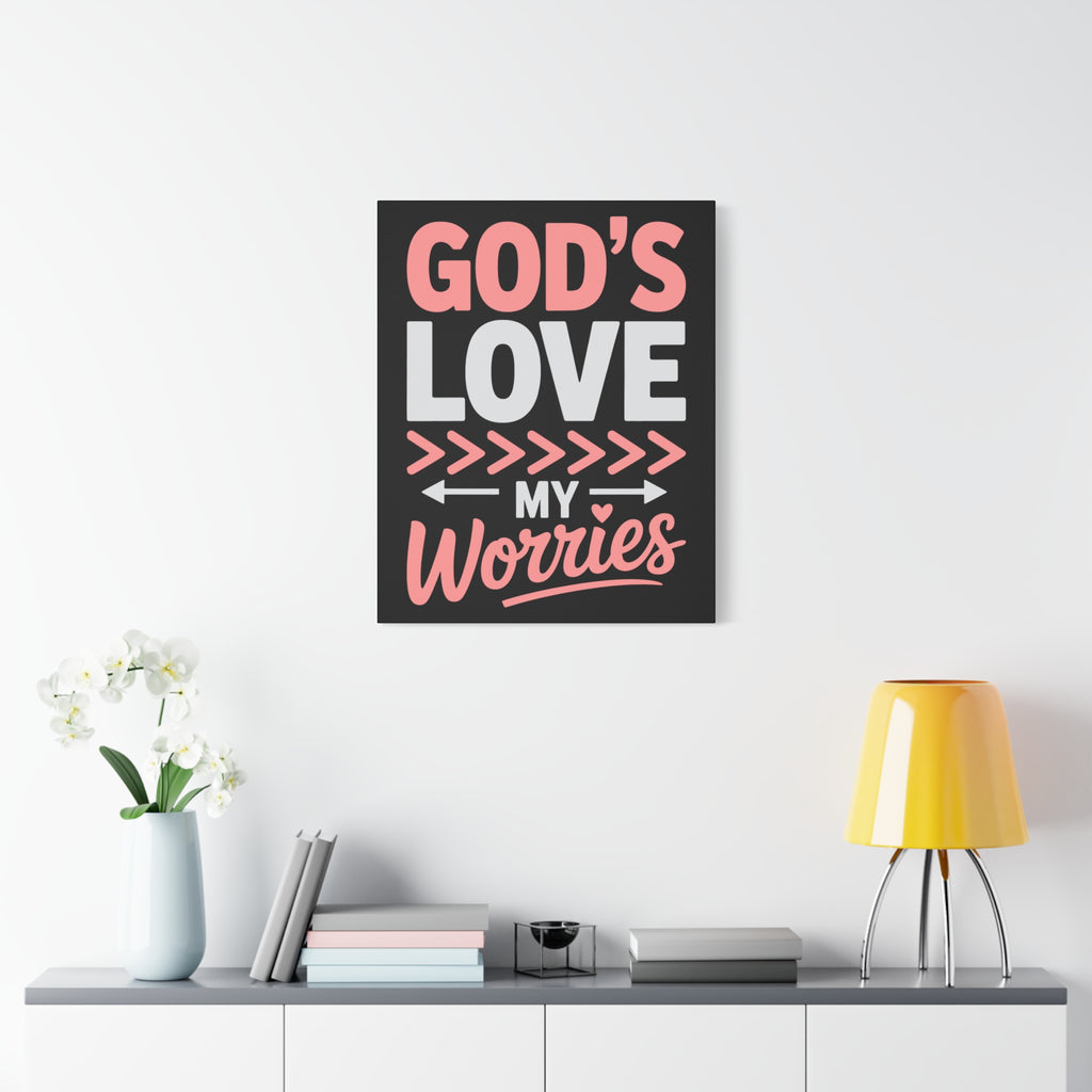 Inspirational Canvas Wall Art, Home Decor, Christian Gift, Motivational Wall Art, Stress Relief Decor, Housewarming Gift