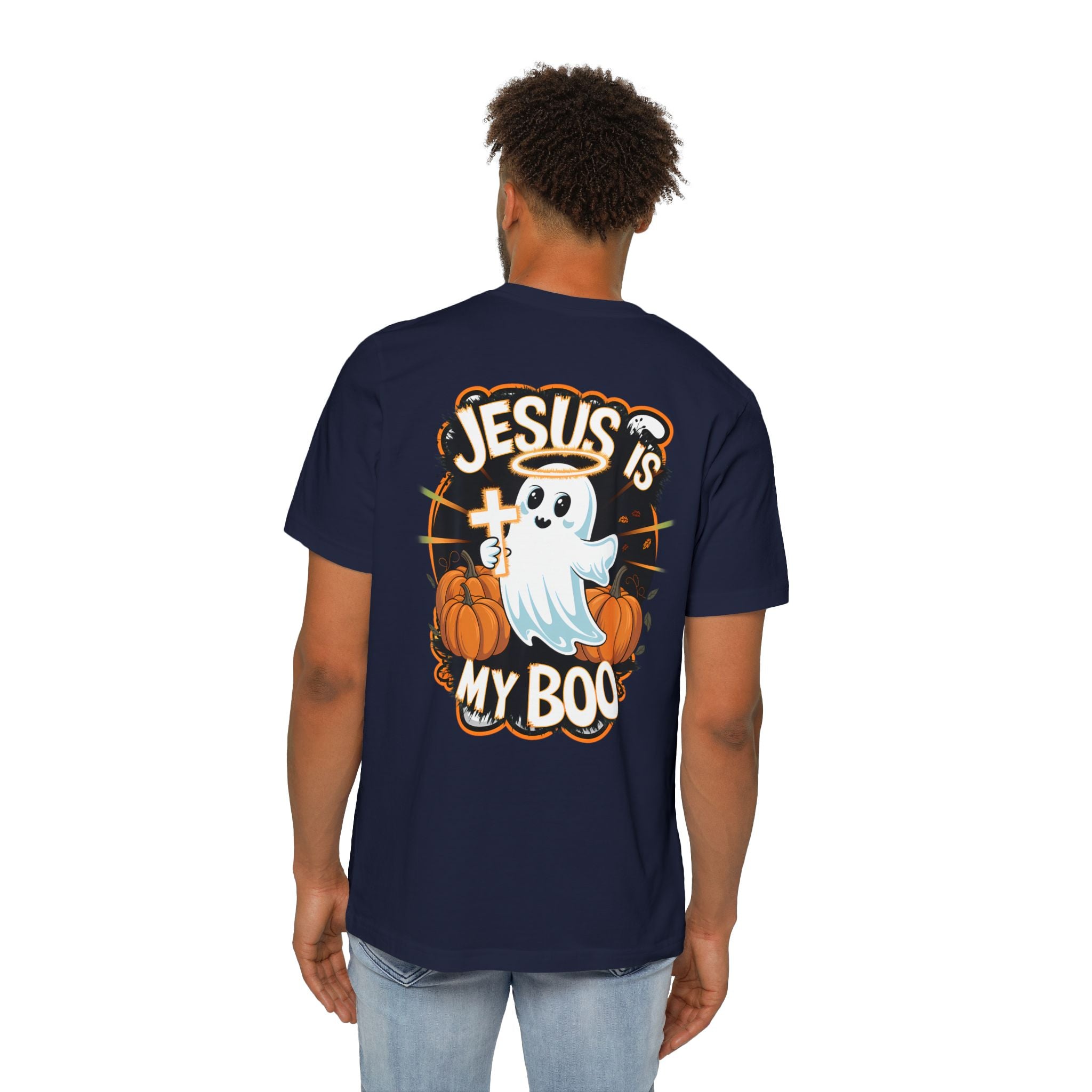 Halloween Christian Ghost T-Shirt, Boo-lieve in Jesus Shirt, Cute Halloween Apparel, Faith-Based Tee, Fall Celebration Top, Spooky [...]
