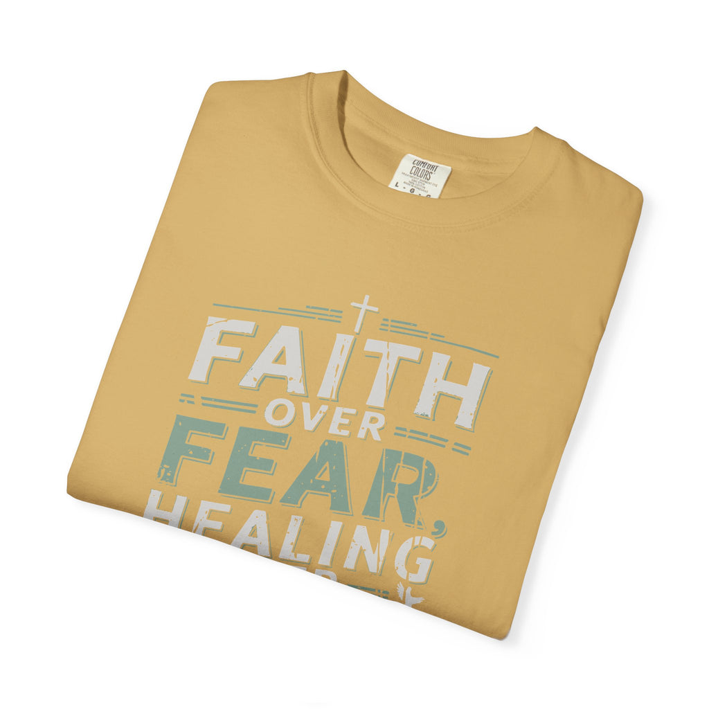 Faith Over Fear T-Shirt - Inspirational Unisex Tee