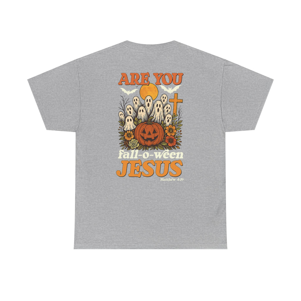 Halloween Faith Tee - Jesus is My Boo, Unisex T-Shirt for Halloween, Christian Halloween Shirt, Gift for Christian Friends, Spooky [...]