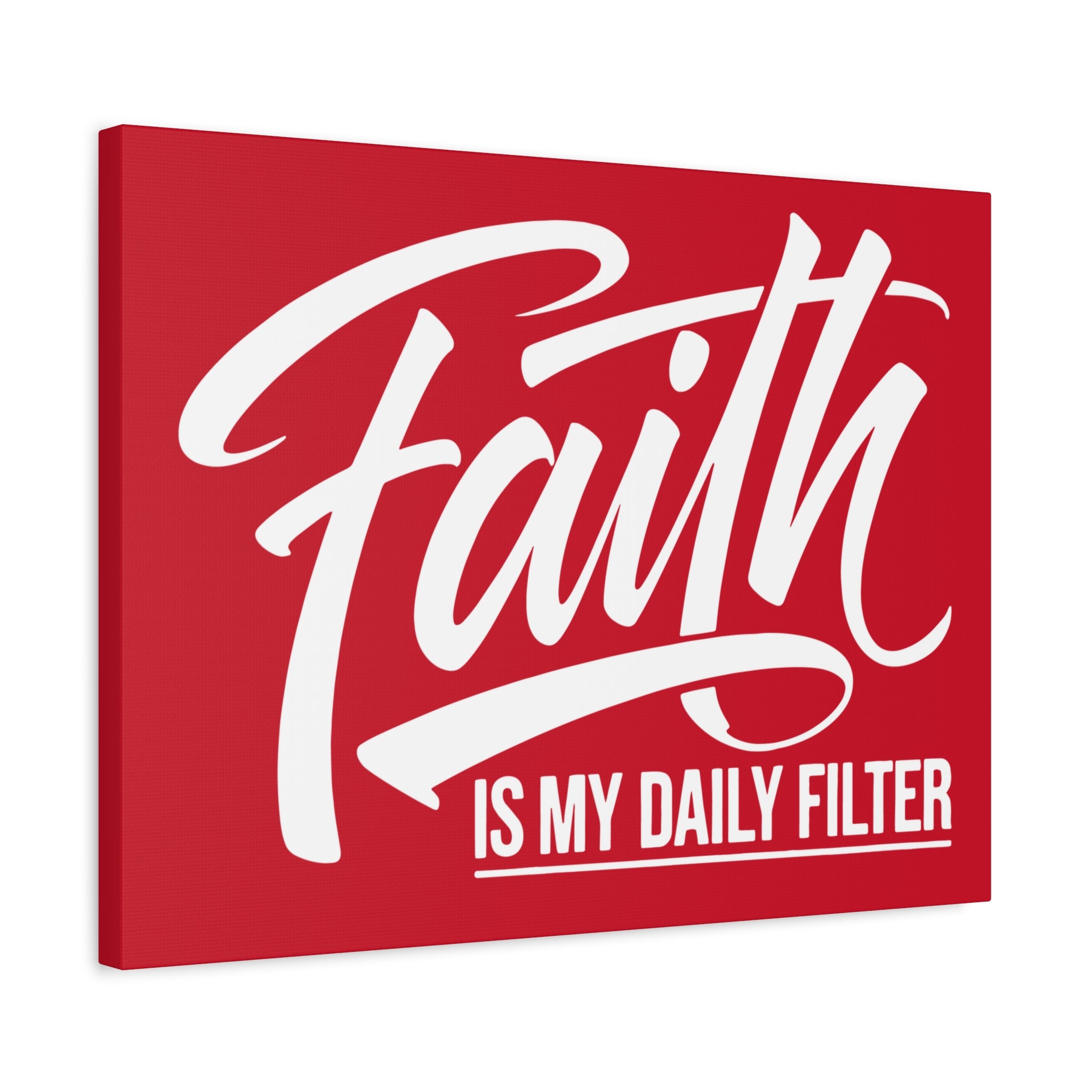 Copy of Inspirational Canvas Wall Art, Faith Quote Decor, Motivational Home Decor, Gray Wall Hanging, Gift for Faith Lovers