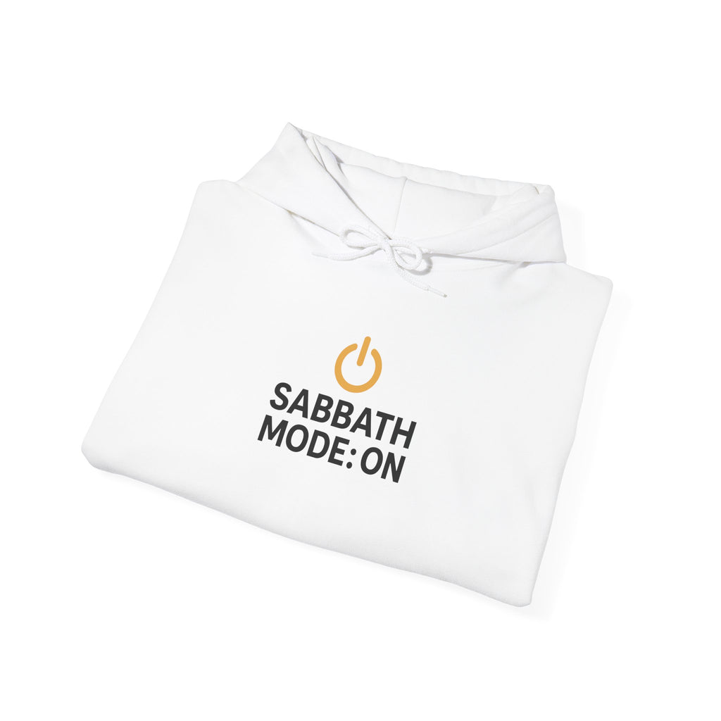 Sabbath Mode Unisex Hoodie - Relaxed Style for Shabbat, Faith-Based Gift, Cozy Wear, Religious Apparel, Comfortable Sweatshirt