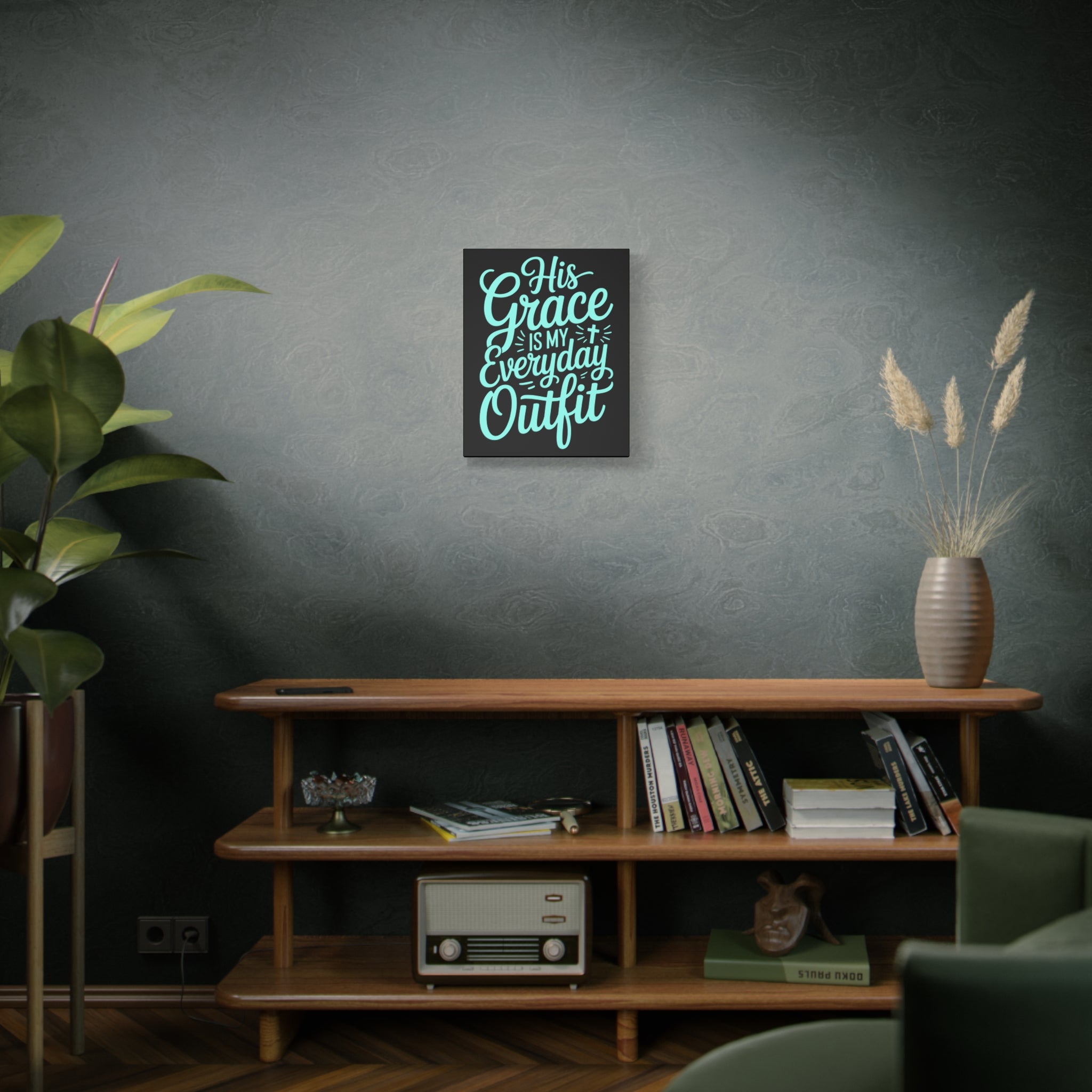 Inspirational Wall Art Canvas, Faith Decor, Religious Home Decor, Meaningful Gift, Everyday Motivation