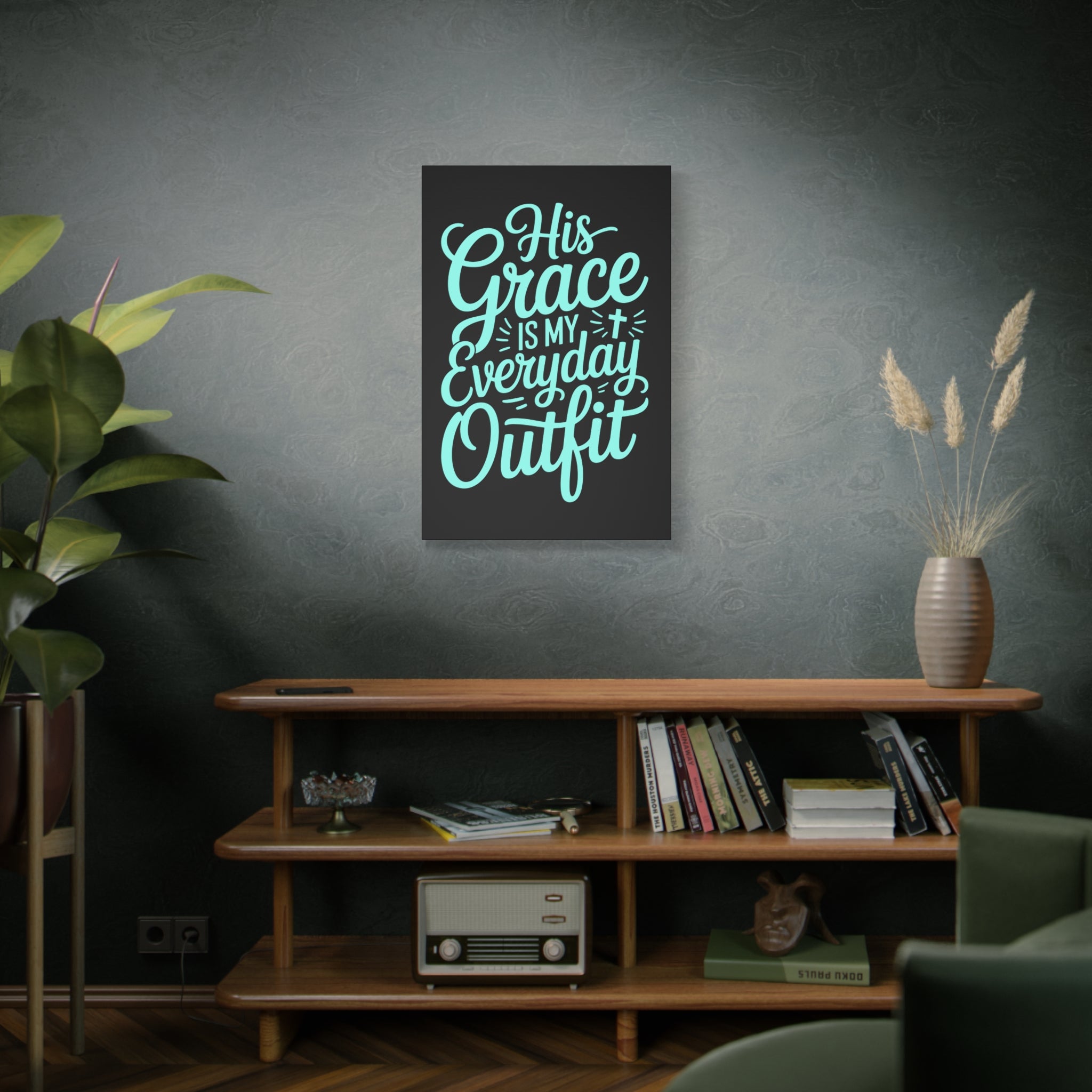 Inspirational Wall Art Canvas, Faith Decor, Religious Home Decor, Meaningful Gift, Everyday Motivation