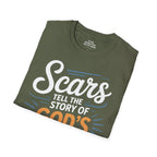 Scars Tell The Story of God's Healing T-Shirt