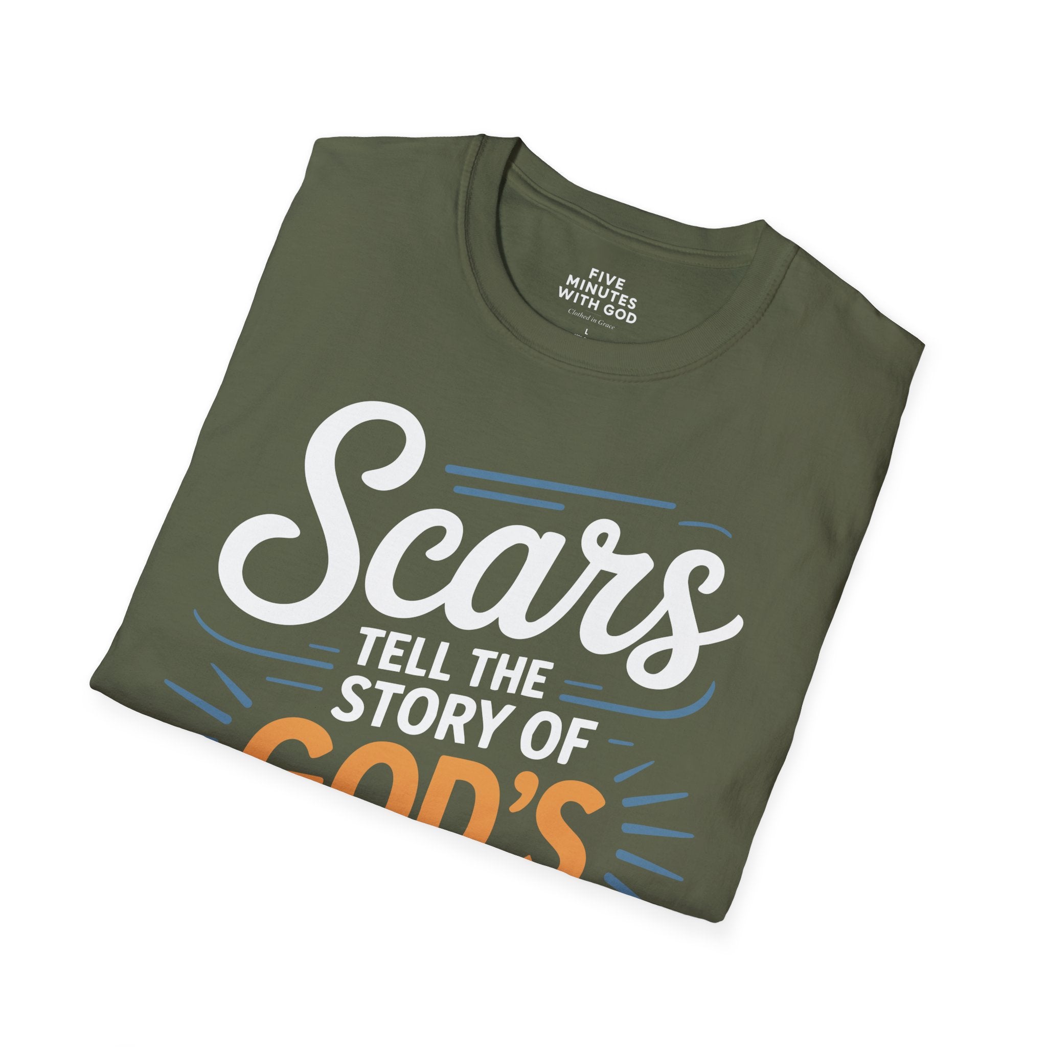 Scars Tell The Story of God's Healing T-Shirt