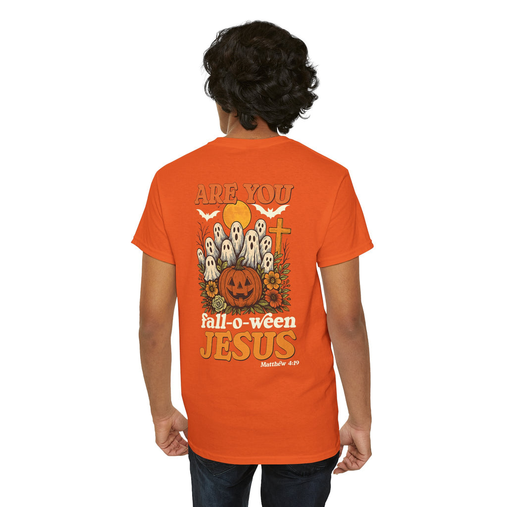 Halloween Faith Tee - Jesus is My Boo, Unisex T-Shirt for Halloween, Christian Halloween Shirt, Gift for Christian Friends, Spooky [...]