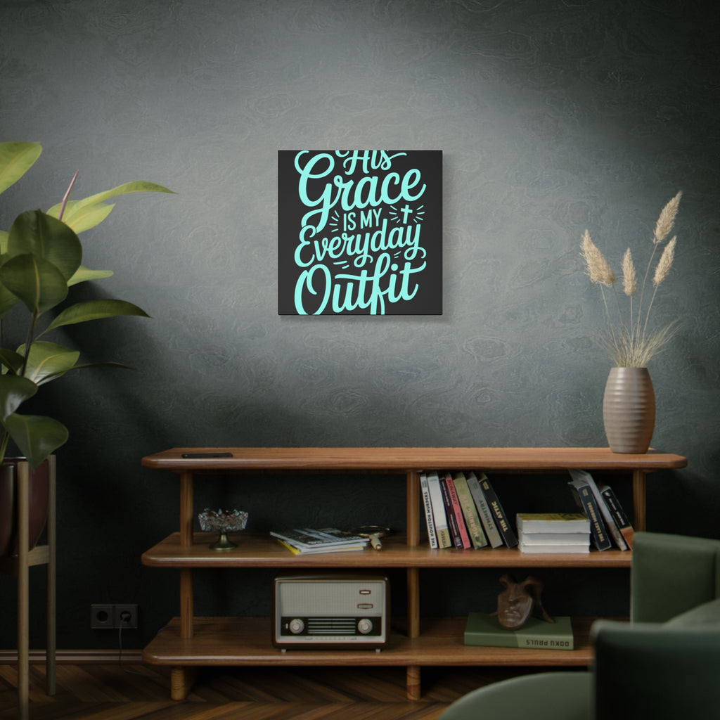 Inspirational Wall Art Canvas, Faith Decor, Religious Home Decor, Meaningful Gift, Everyday Motivation