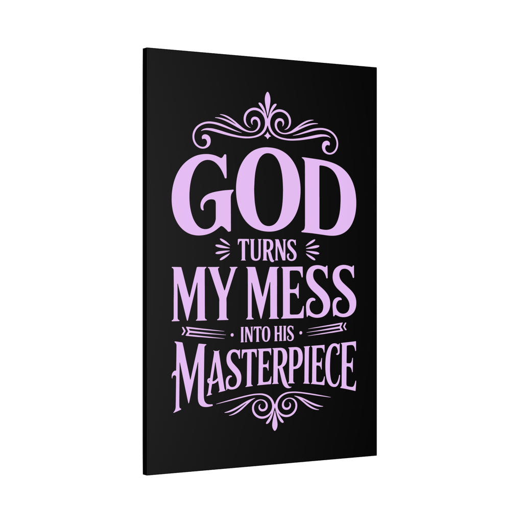 Inspirational Canvas Wall Art, Home Decor, Christian Gift, Motivational Wall Art, Faith-Based Decoration, Room Aesthetic, Gift for Her