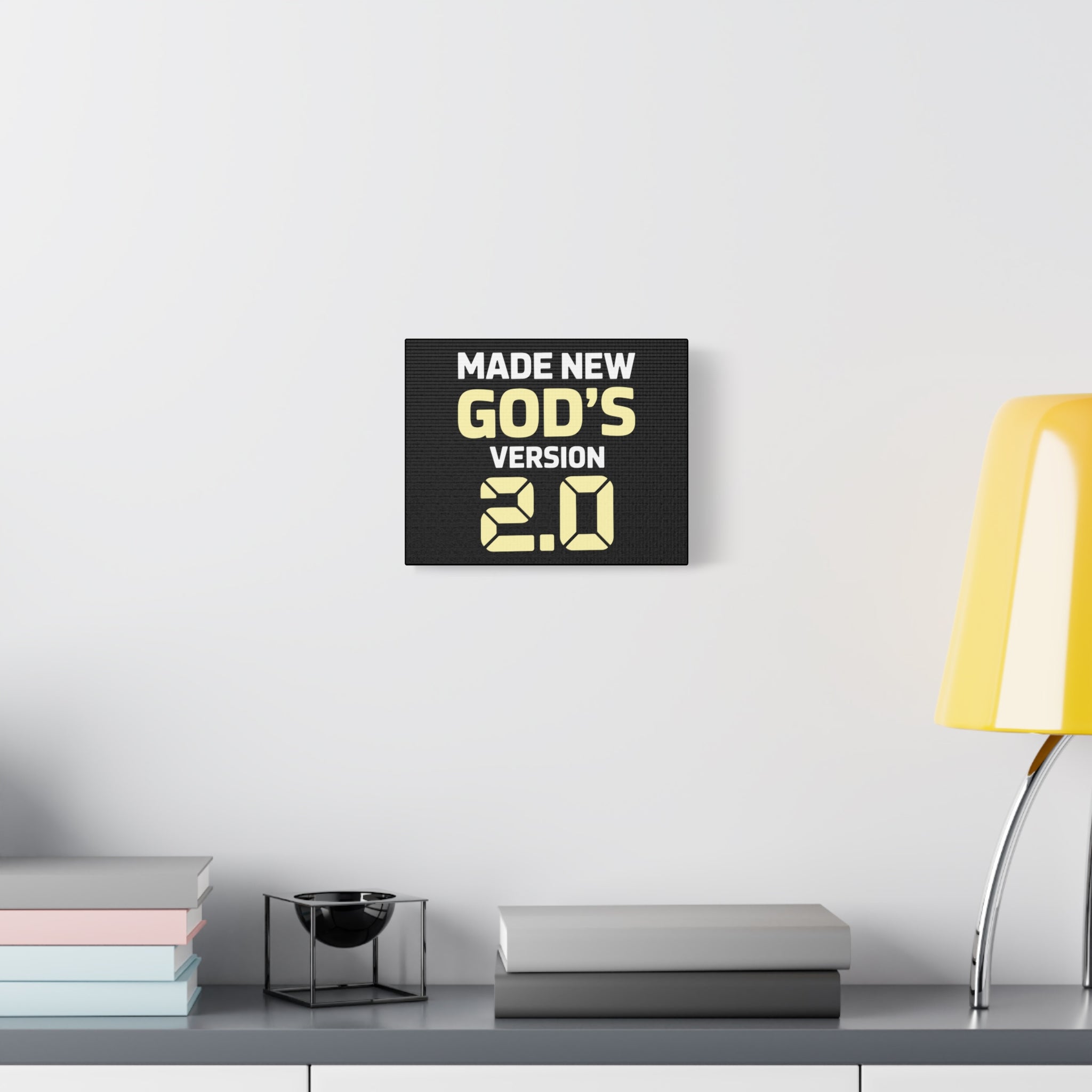 Inspirational Wall Art Canvas, Faith Decor, Home Decoration, Uplifting Gift, Christian Home, Motivational Room