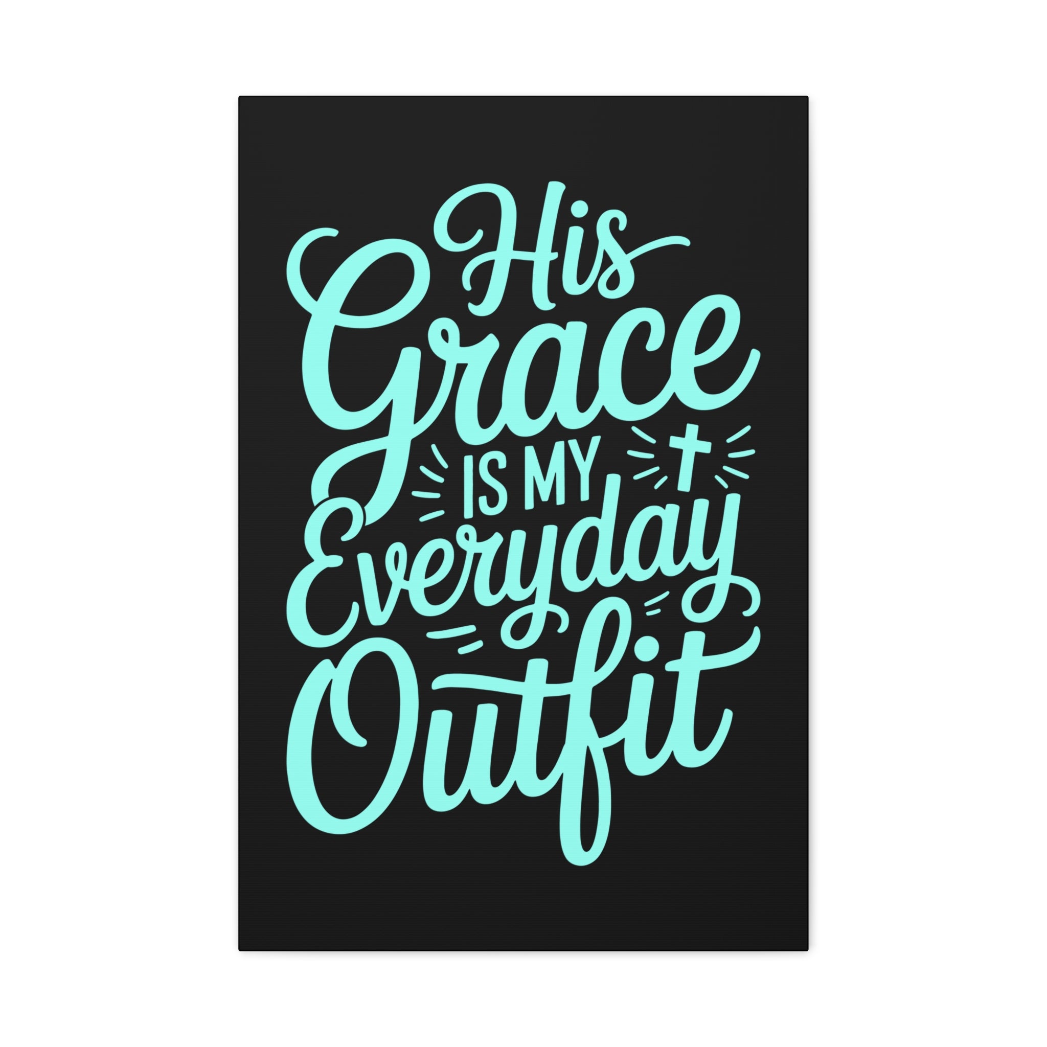 Inspirational Wall Art Canvas, Faith Decor, Religious Home Decor, Meaningful Gift, Everyday Motivation