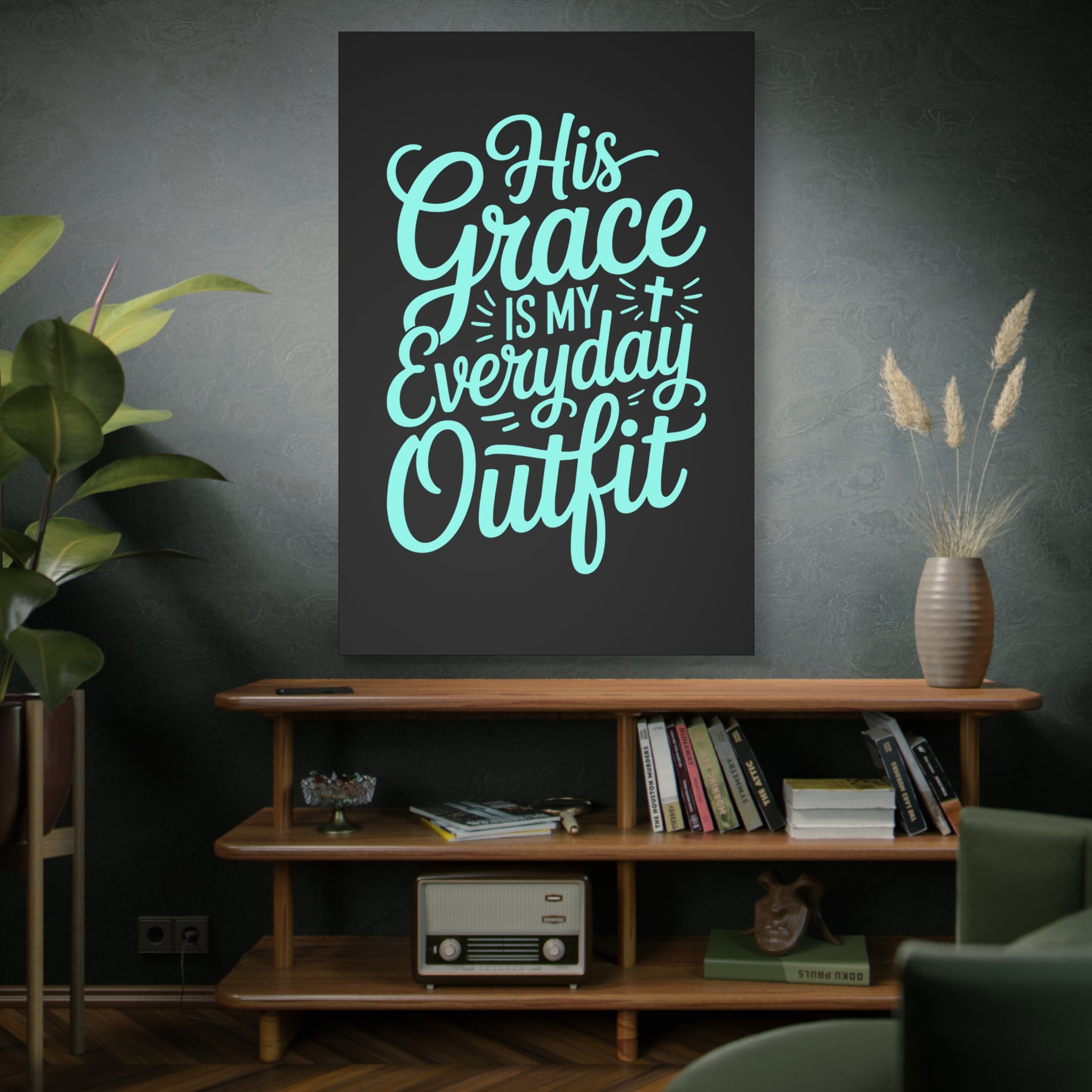 Inspirational Wall Art Canvas, Faith Decor, Religious Home Decor, Meaningful Gift, Everyday Motivation