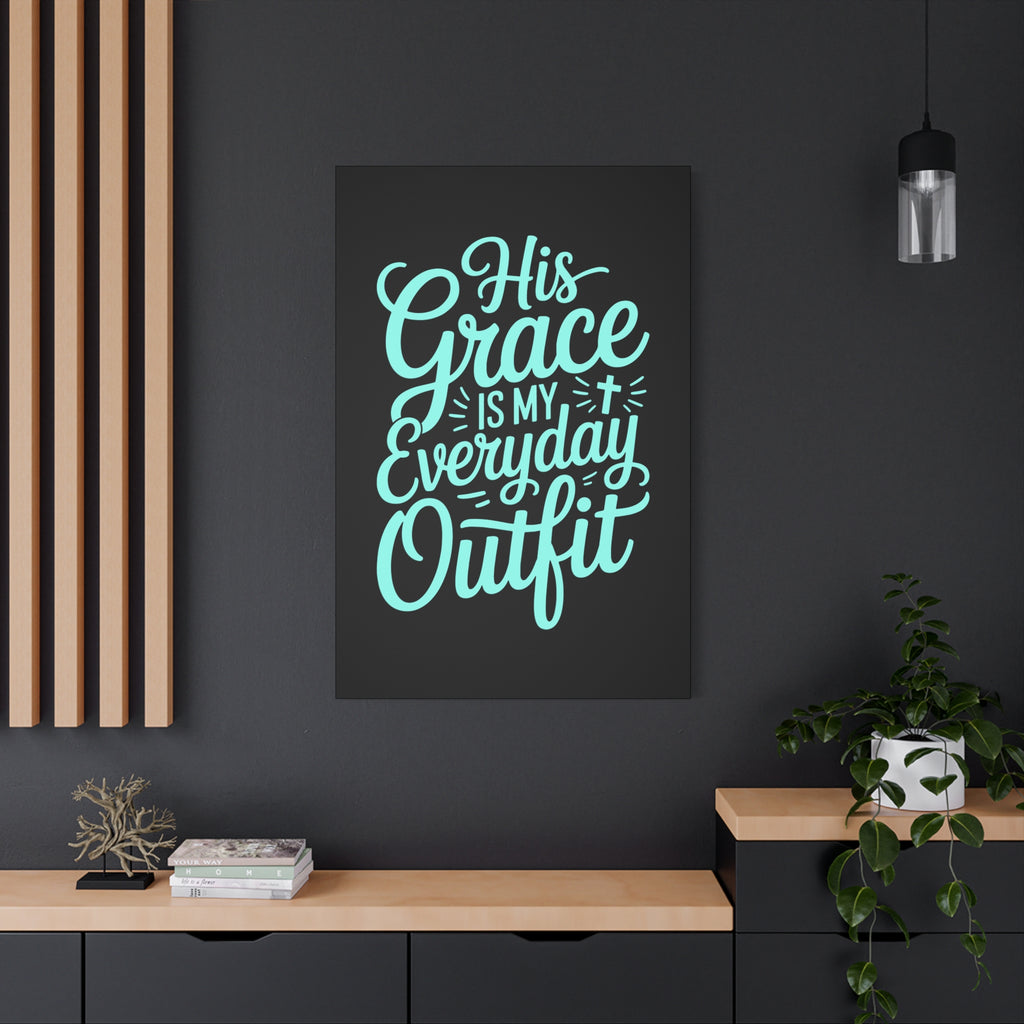 Inspirational Wall Art Canvas, Faith Decor, Religious Home Decor, Meaningful Gift, Everyday Motivation