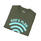 God's Plan: Better Than Wi‑Fi T-Shirt