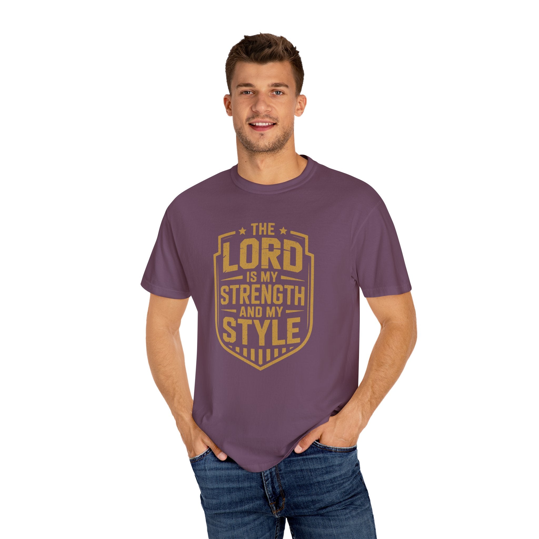 Faith-Inspired Unisex T-Shirt - 'The Lord is My Strength and My Style'