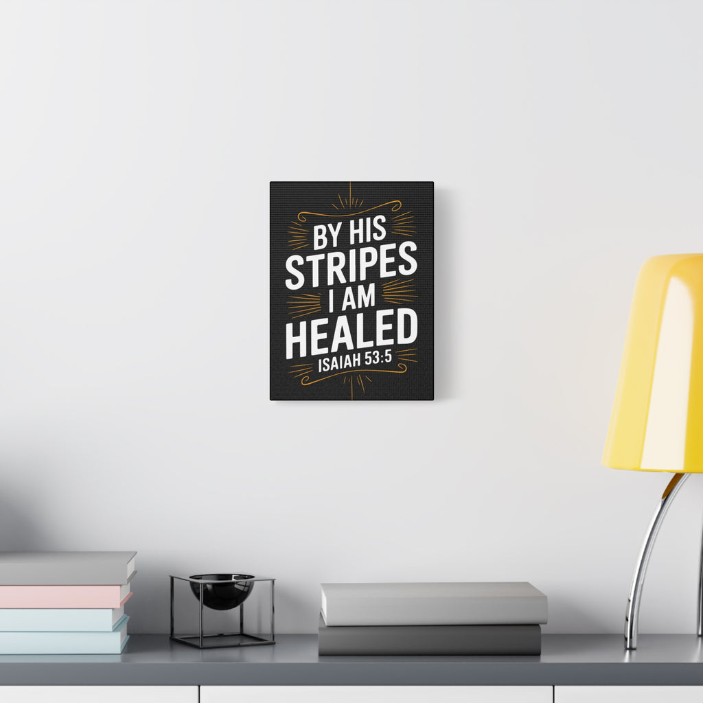 Inspirational Canvas Wall Art - Faith Decor, Christian Gift, Healing Quote, Home Decor, Modern Artwork