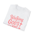 Walking in God’s Light, One Step at a Time T-shirt