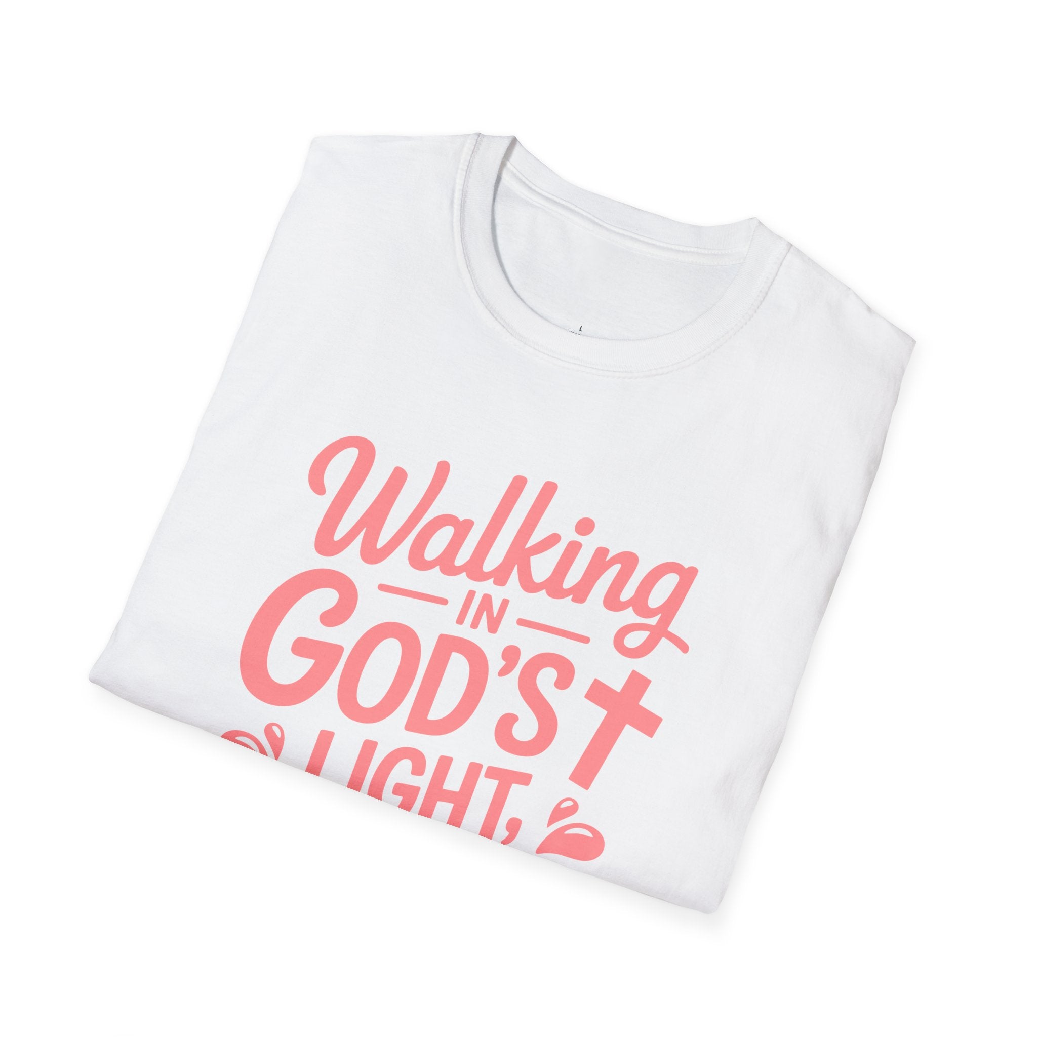 Walking in God’s Light, One Step at a Time T-shirt