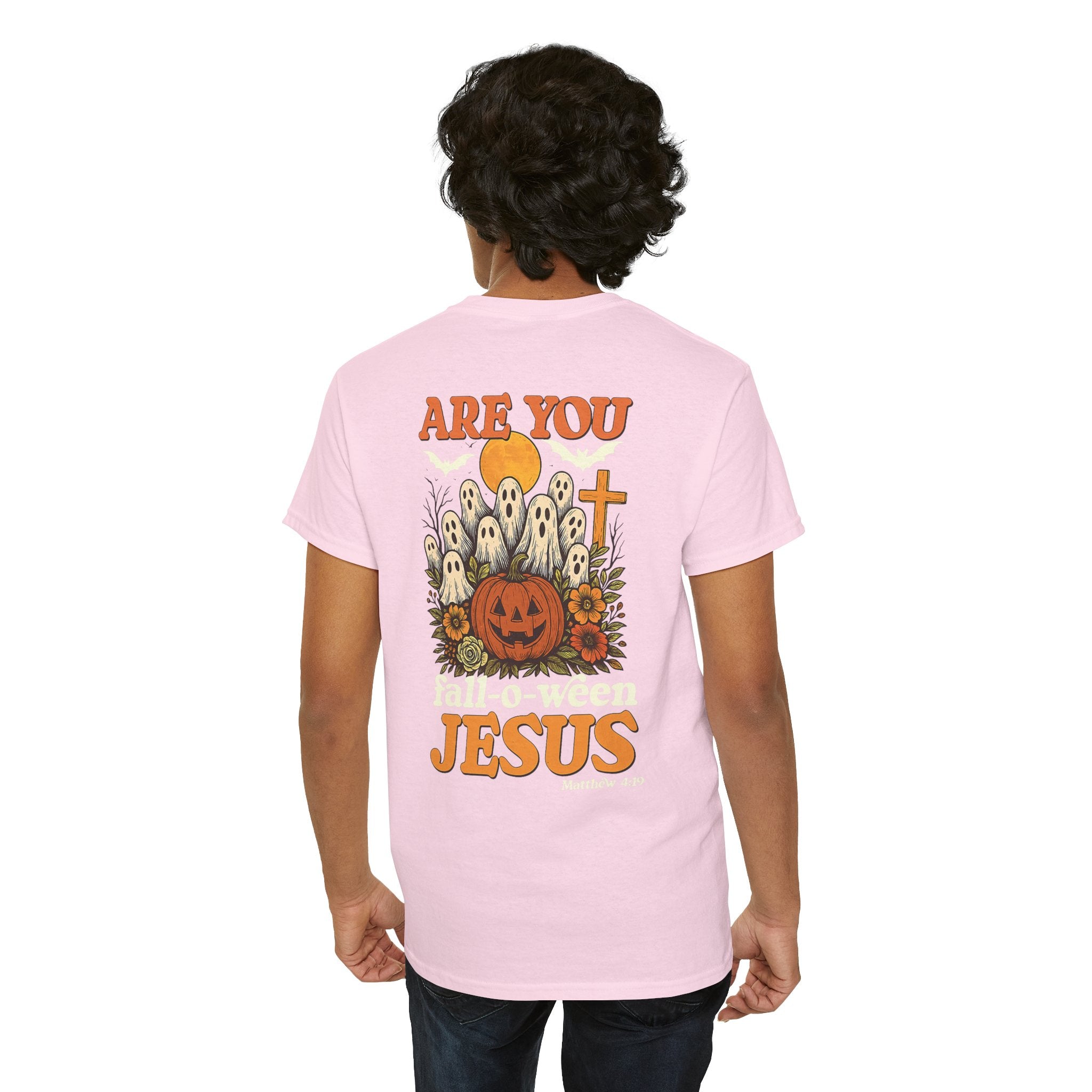 Halloween Faith Tee - Jesus is My Boo, Unisex T-Shirt for Halloween, Christian Halloween Shirt, Gift for Christian Friends, Spooky [...]