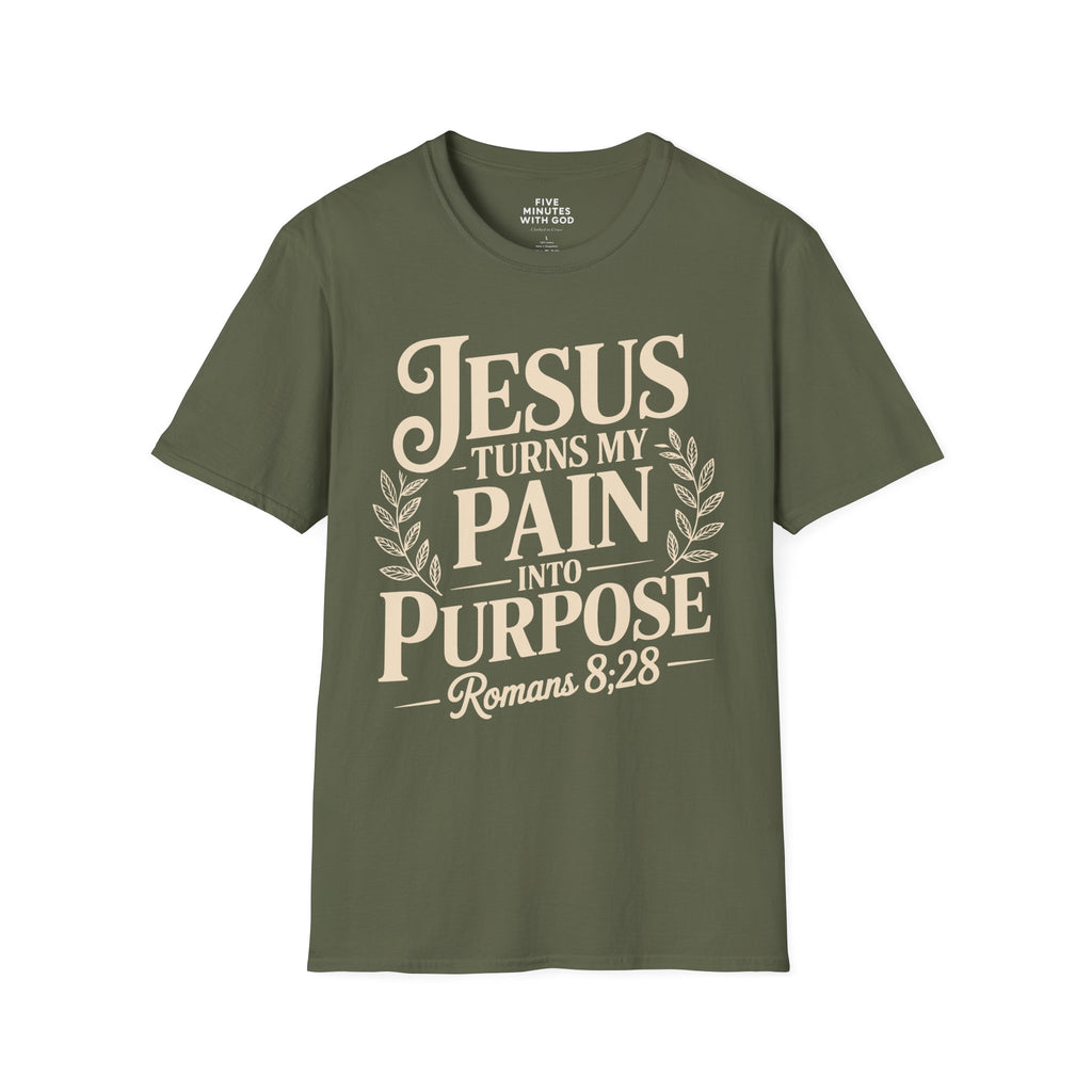 Jesus Turns My Pain Into Purpose T-Shirt
