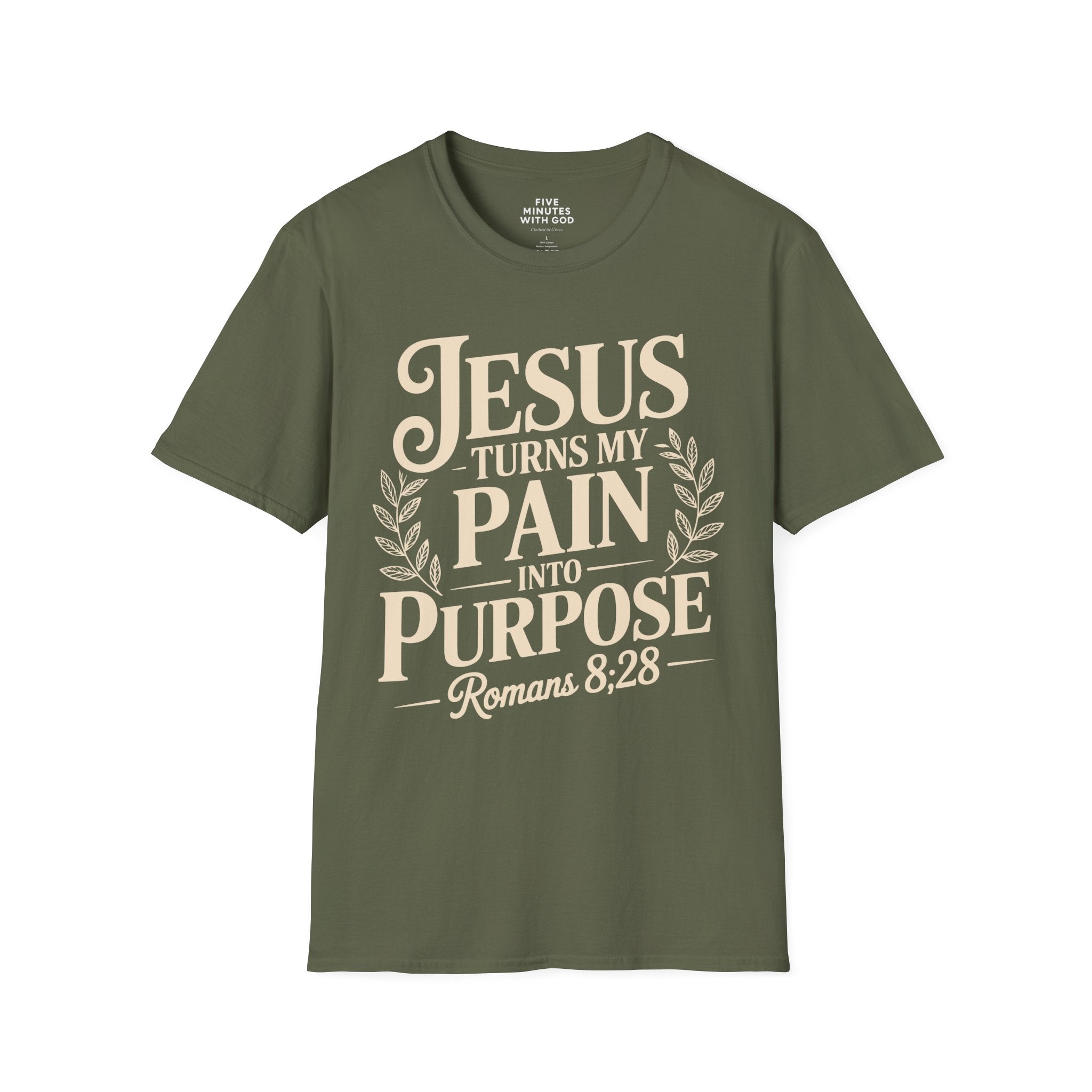 Jesus Turns My Pain Into Purpose T-Shirt