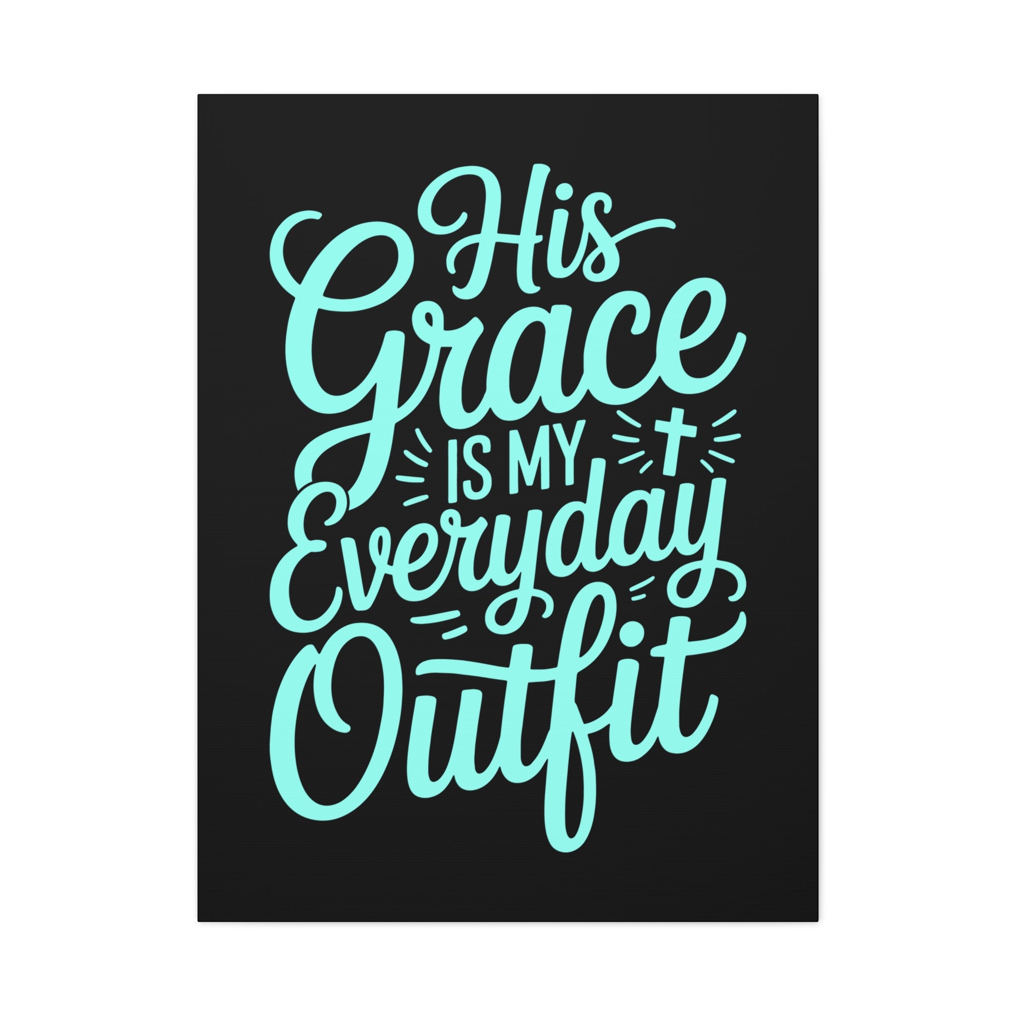 Inspirational Wall Art Canvas, Faith Decor, Religious Home Decor, Meaningful Gift, Everyday Motivation