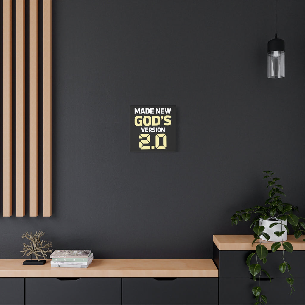 Inspirational Wall Art Canvas, Faith Decor, Home Decoration, Uplifting Gift, Christian Home, Motivational Room