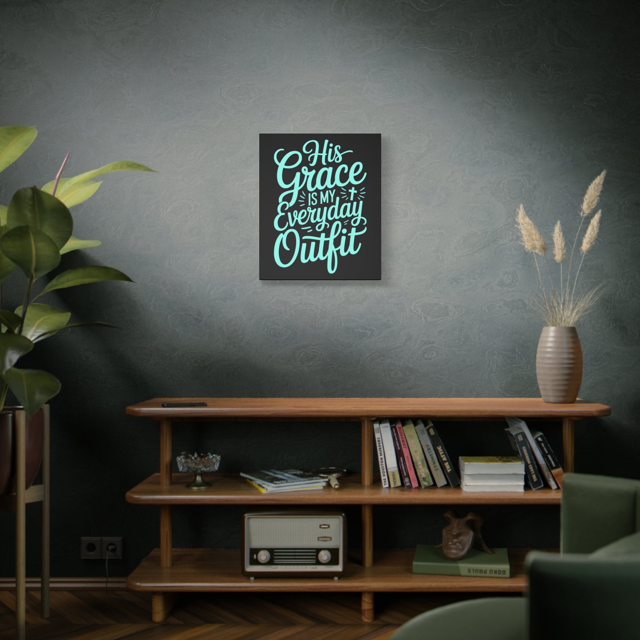 Inspirational Wall Art Canvas, Faith Decor, Religious Home Decor, Meaningful Gift, Everyday Motivation