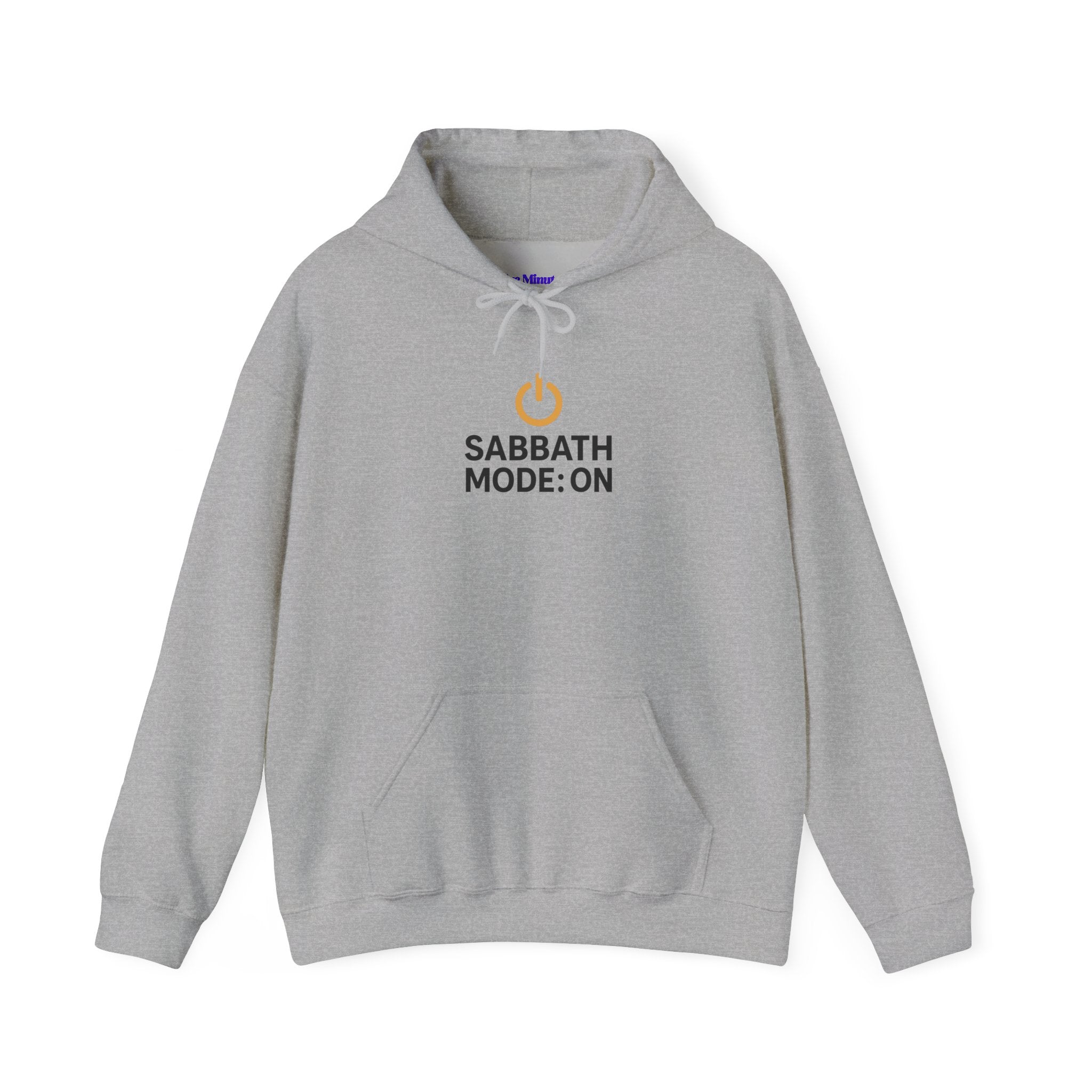Sabbath Mode Unisex Hoodie - Relaxed Style for Shabbat, Faith-Based Gift, Cozy Wear, Religious Apparel, Comfortable Sweatshirt