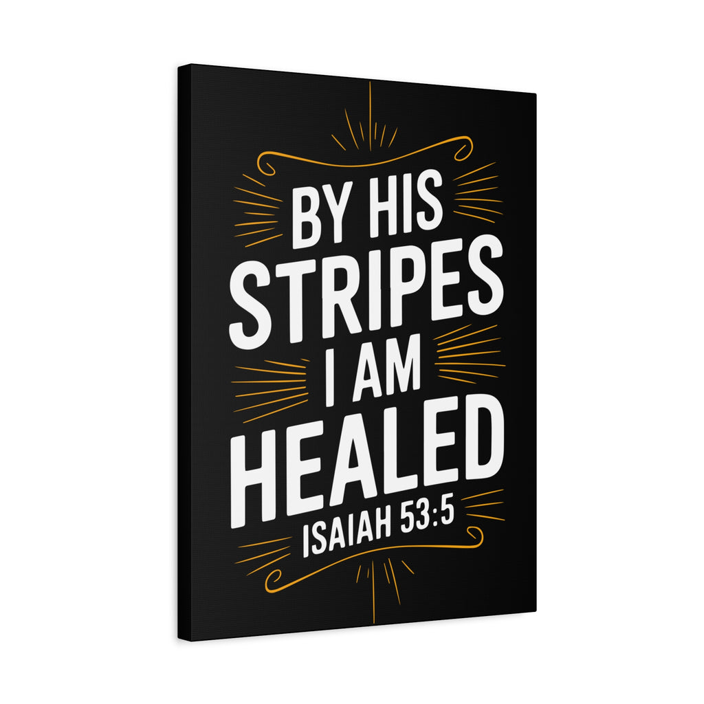 Inspirational Canvas Wall Art - Faith Decor, Christian Gift, Healing Quote, Home Decor, Modern Artwork