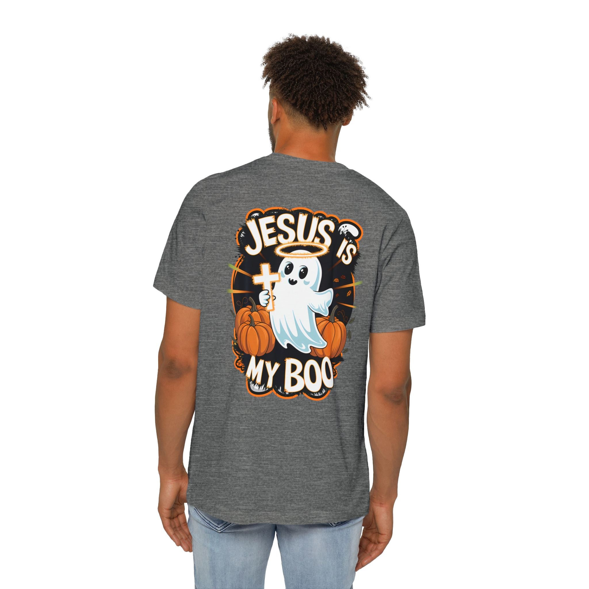 Halloween Christian Ghost T-Shirt, Boo-lieve in Jesus Shirt, Cute Halloween Apparel, Faith-Based Tee, Fall Celebration Top, Spooky [...]