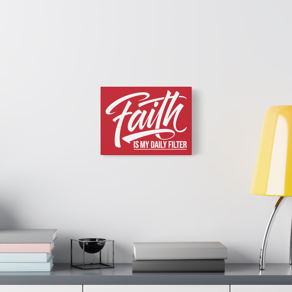 Copy of Inspirational Canvas Wall Art, Faith Quote Decor, Motivational Home Decor, Gray Wall Hanging, Gift for Faith Lovers