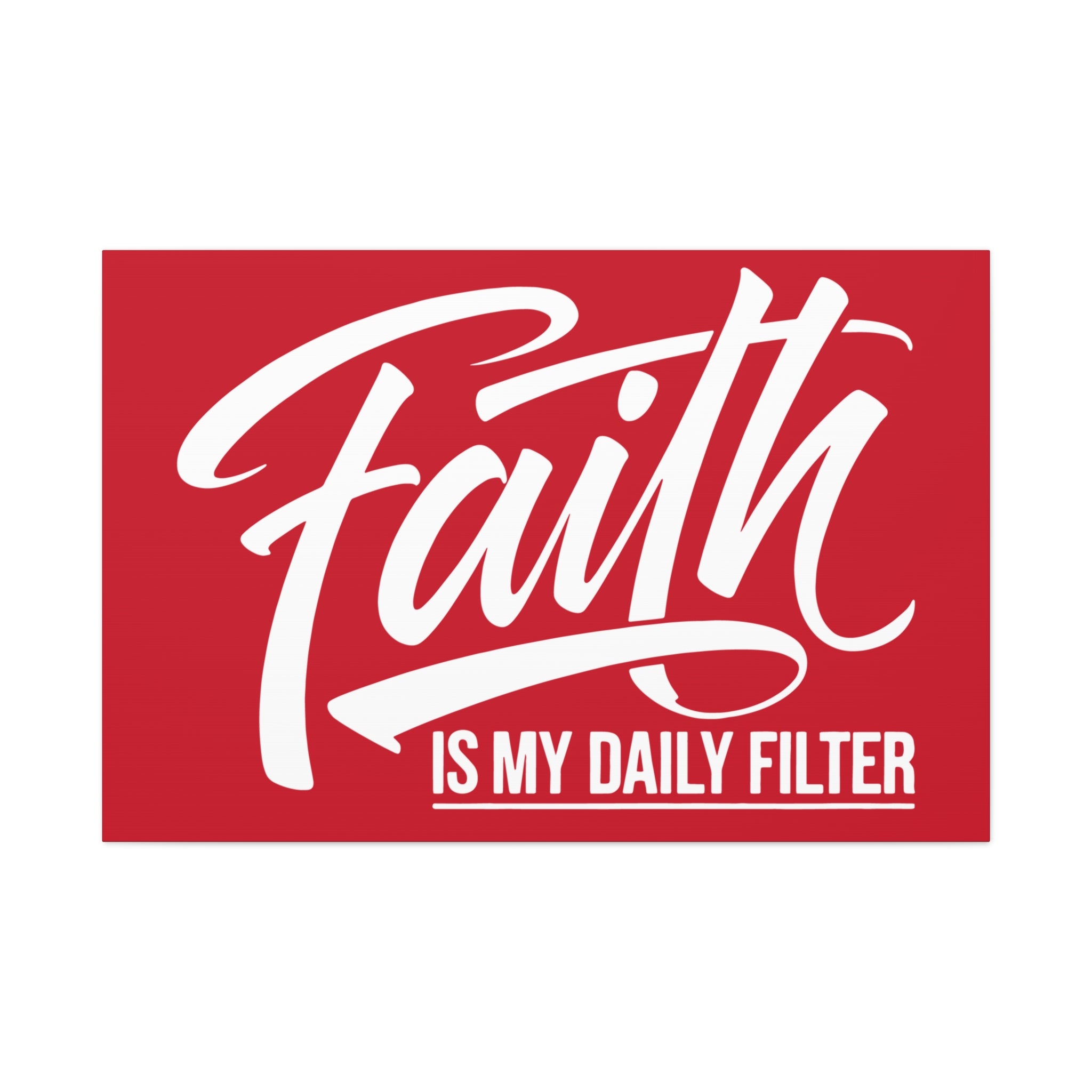 Copy of Inspirational Canvas Wall Art, Faith Quote Decor, Motivational Home Decor, Gray Wall Hanging, Gift for Faith Lovers