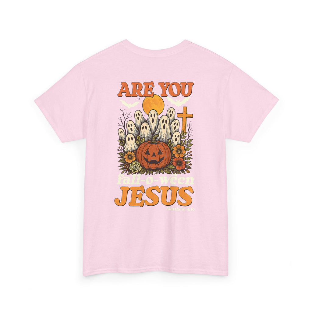Halloween Faith Tee - Jesus is My Boo, Unisex T-Shirt for Halloween, Christian Halloween Shirt, Gift for Christian Friends, Spooky [...]