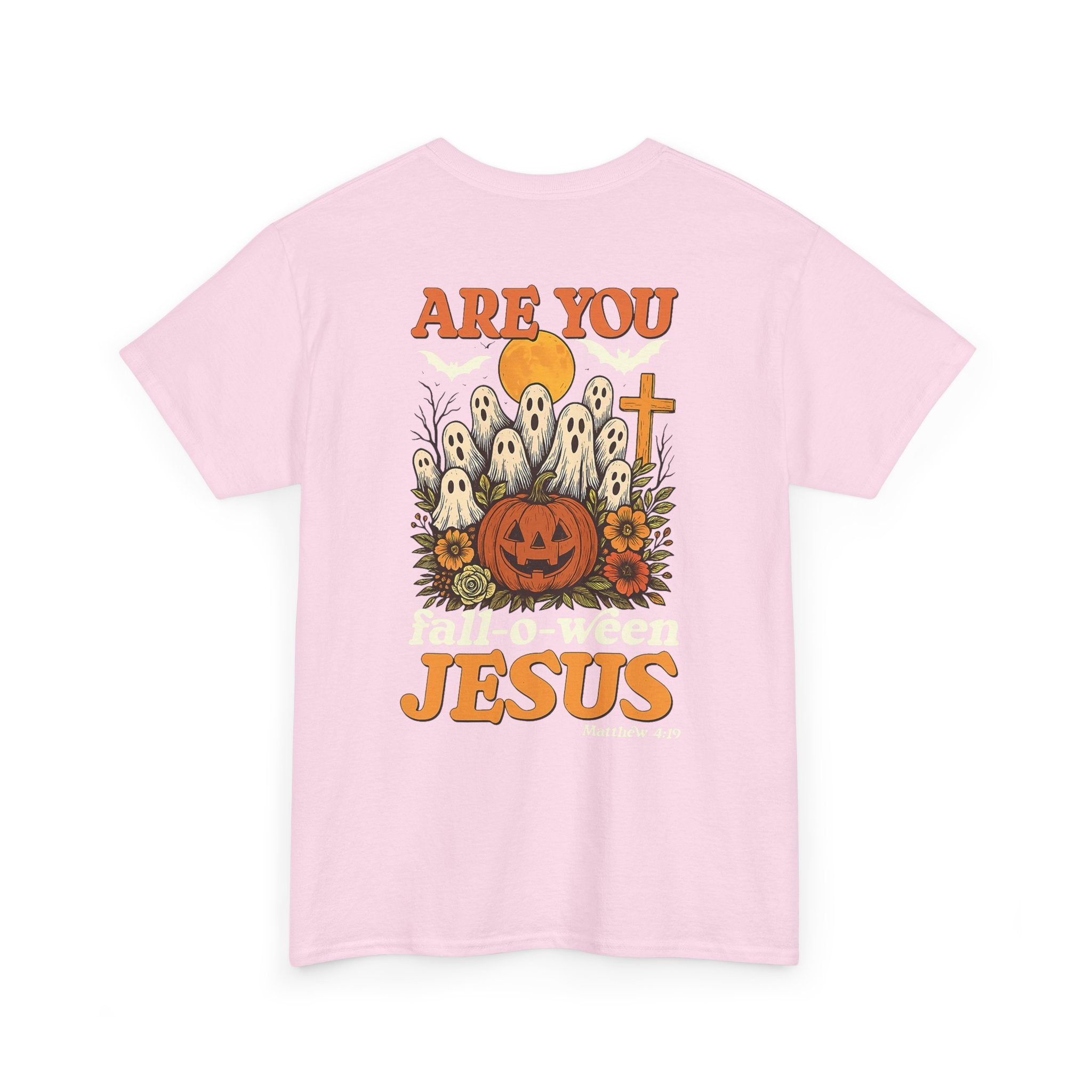 Halloween Faith Tee - Jesus is My Boo, Unisex T-Shirt for Halloween, Christian Halloween Shirt, Gift for Christian Friends, Spooky [...]