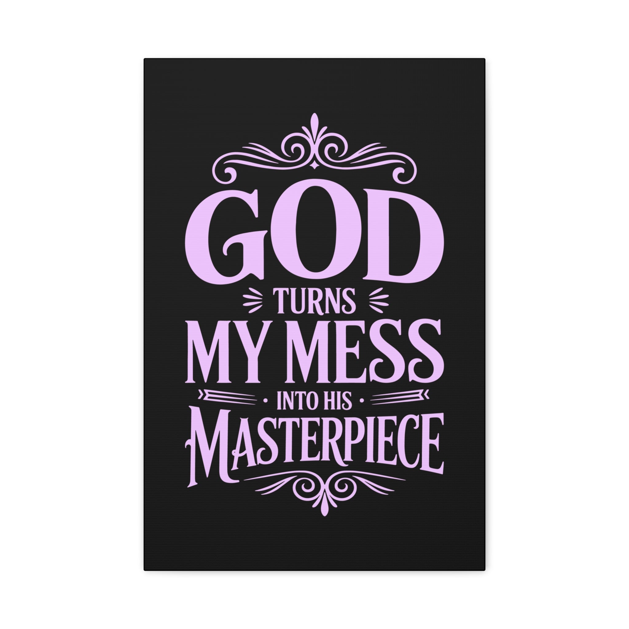 Inspirational Canvas Wall Art, Home Decor, Christian Gift, Motivational Wall Art, Faith-Based Decoration, Room Aesthetic, Gift for Her