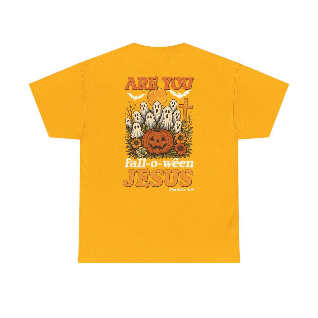 Halloween Faith Tee - Jesus is My Boo, Unisex T-Shirt for Halloween, Christian Halloween Shirt, Gift for Christian Friends, Spooky [...]