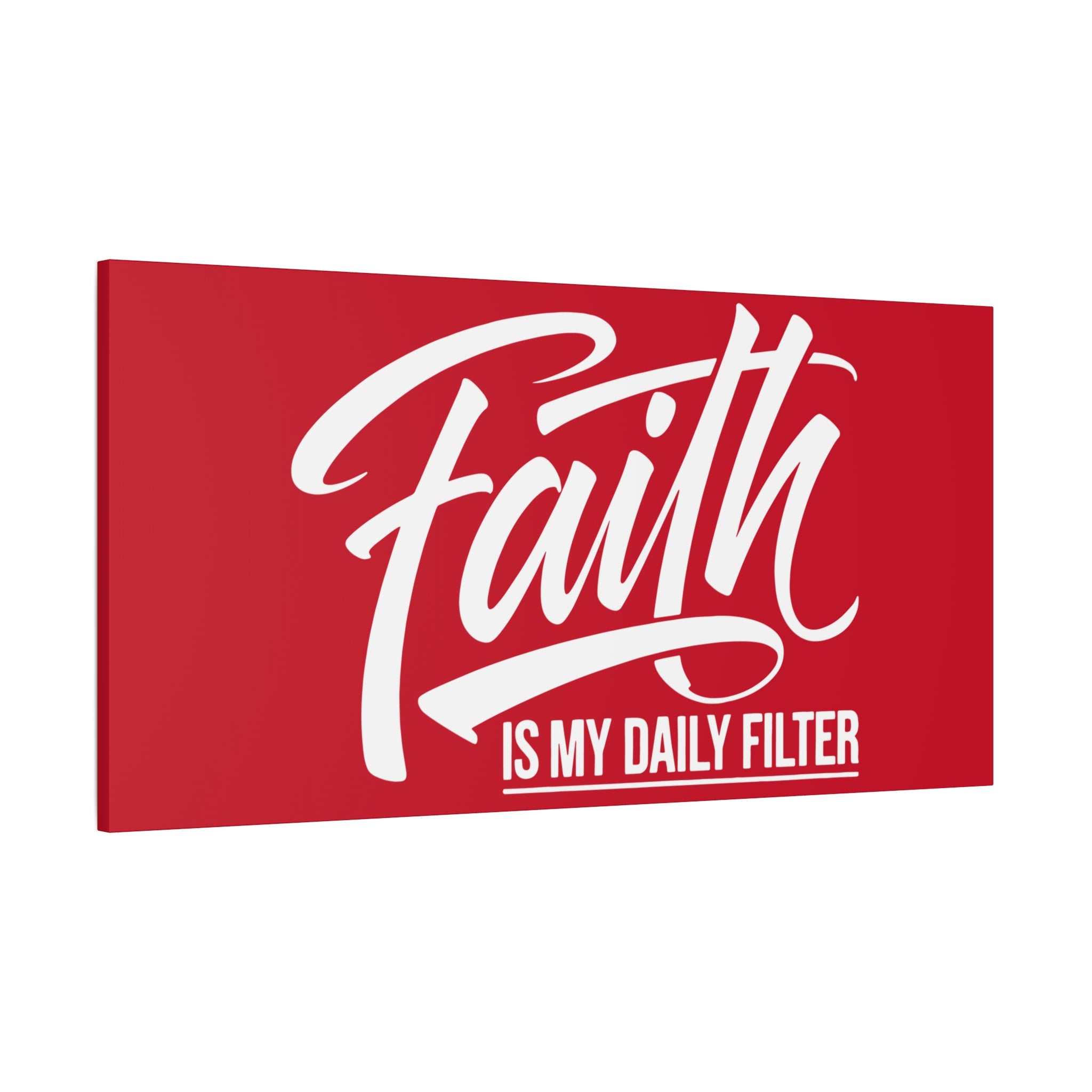 Copy of Inspirational Canvas Wall Art, Faith Quote Decor, Motivational Home Decor, Gray Wall Hanging, Gift for Faith Lovers