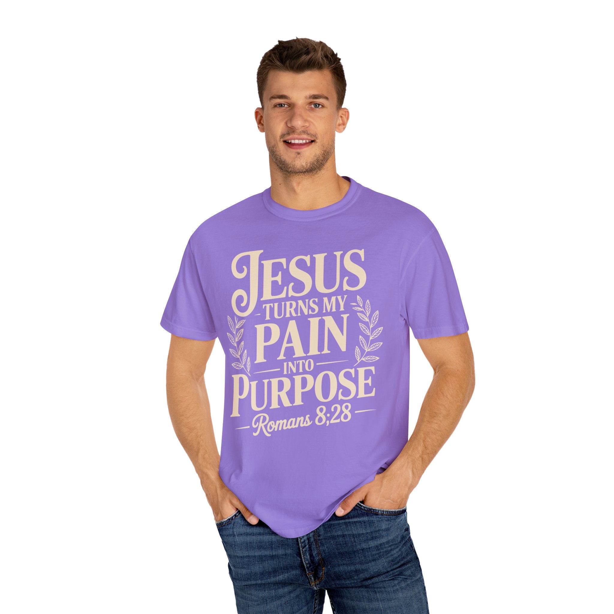 Jesus Inspired Unisex T-Shirt- Jesus Turns My Pain Into Purpose