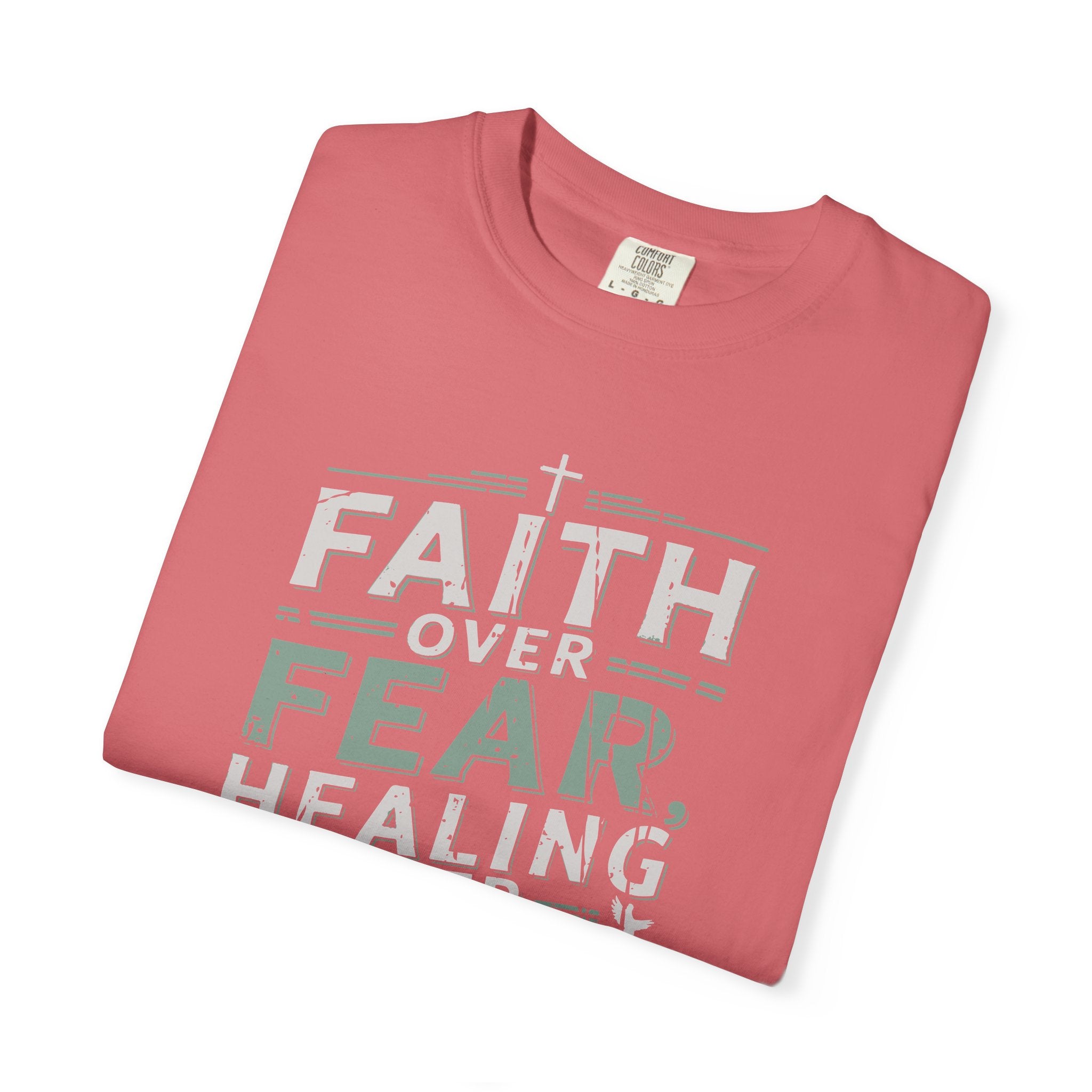 Faith Over Fear T-Shirt - Inspirational Unisex Tee