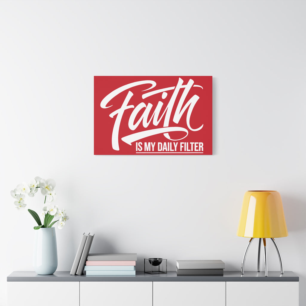 Copy of Inspirational Canvas Wall Art, Faith Quote Decor, Motivational Home Decor, Gray Wall Hanging, Gift for Faith Lovers