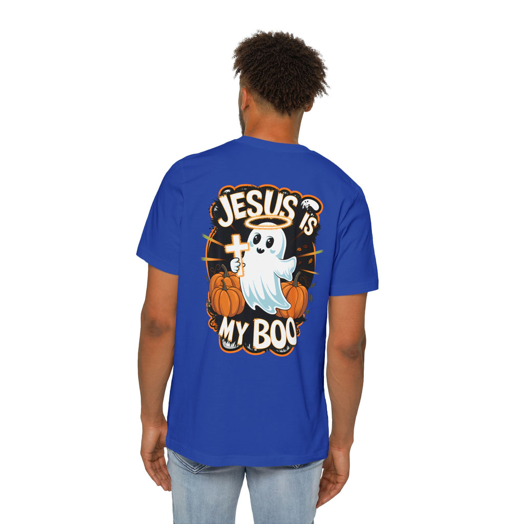 Halloween Christian Ghost T-Shirt, Boo-lieve in Jesus Shirt, Cute Halloween Apparel, Faith-Based Tee, Fall Celebration Top, Spooky [...]