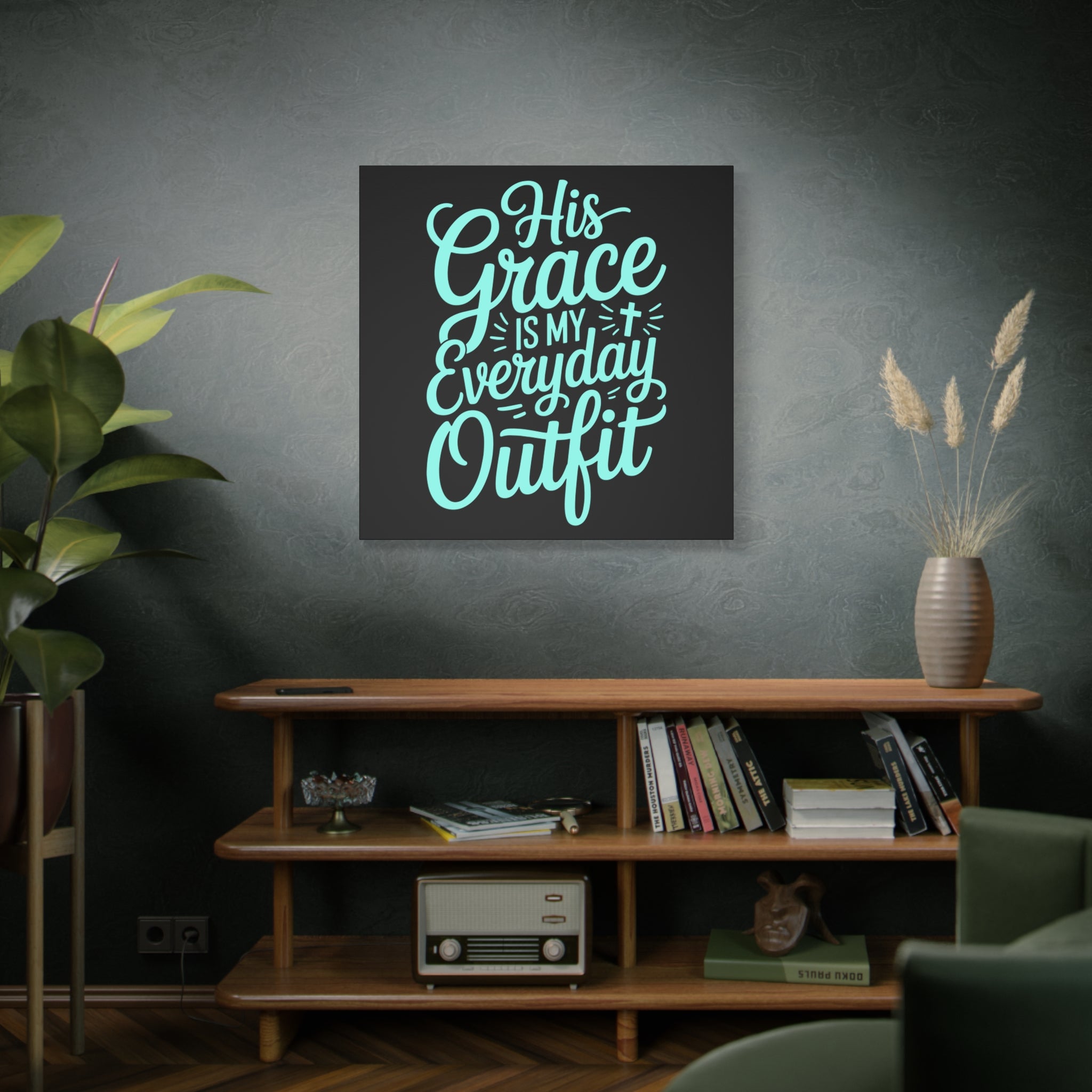 Inspirational Wall Art Canvas, Faith Decor, Religious Home Decor, Meaningful Gift, Everyday Motivation