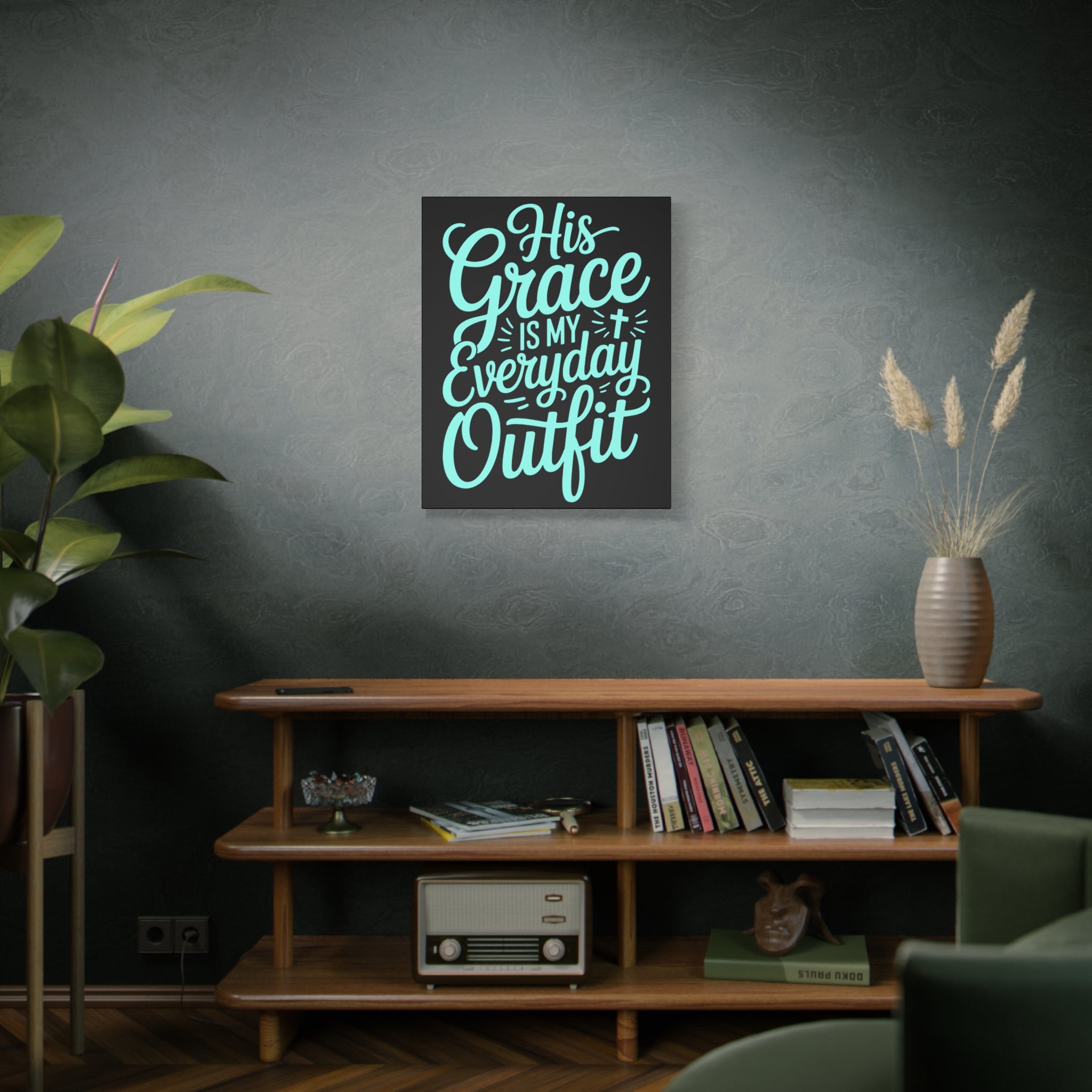 Inspirational Wall Art Canvas, Faith Decor, Religious Home Decor, Meaningful Gift, Everyday Motivation