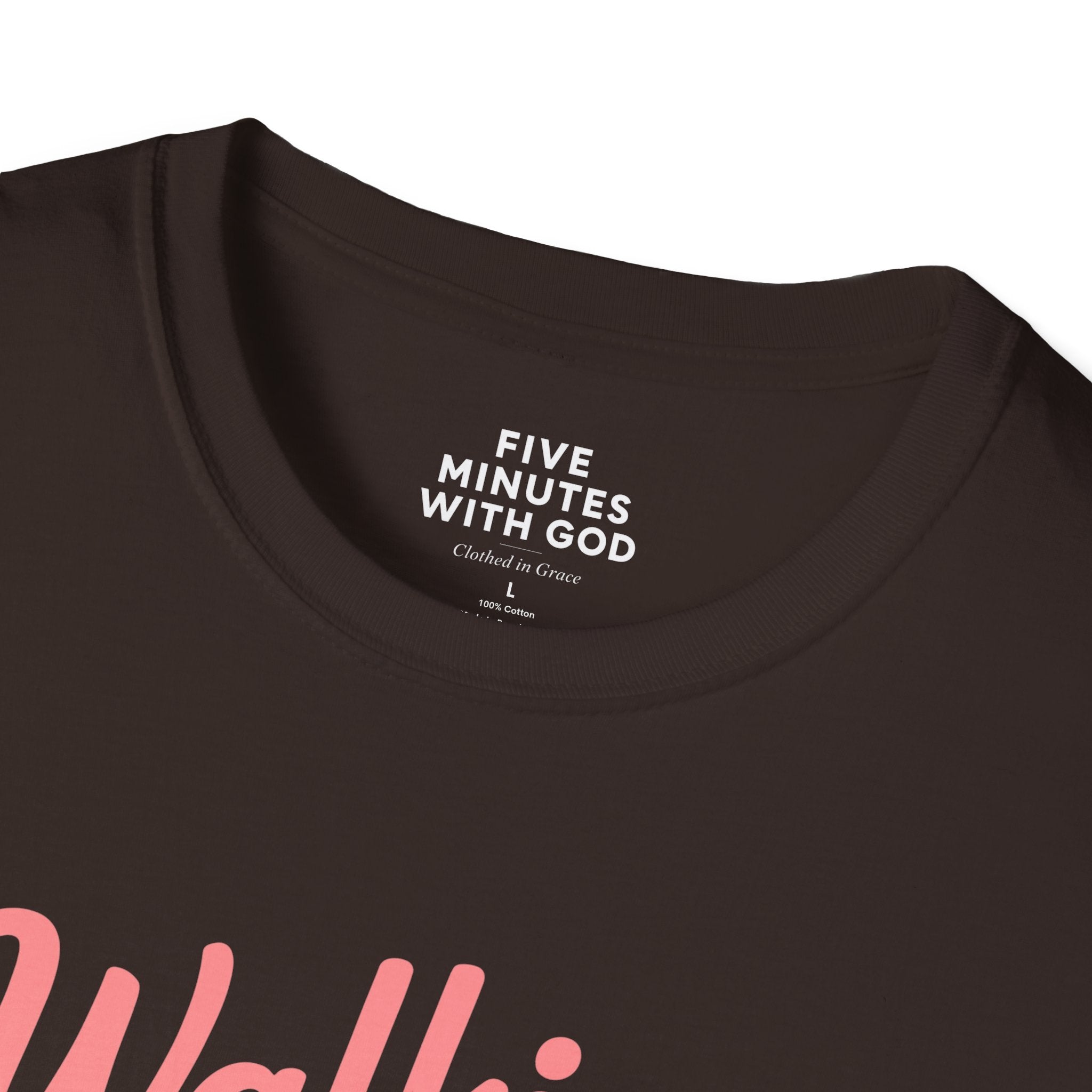 Walking in God’s Light, One Step at a Time T-shirt