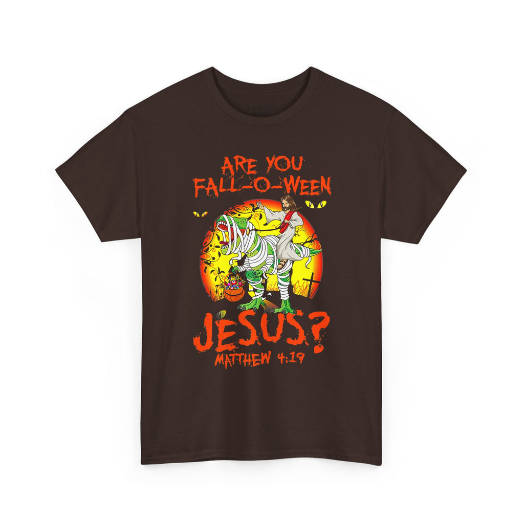 Funny Halloween T-Shirt, Fall Shirt, Christian Tee, Gift for Jesus Lovers, Unique Fall Apparel
