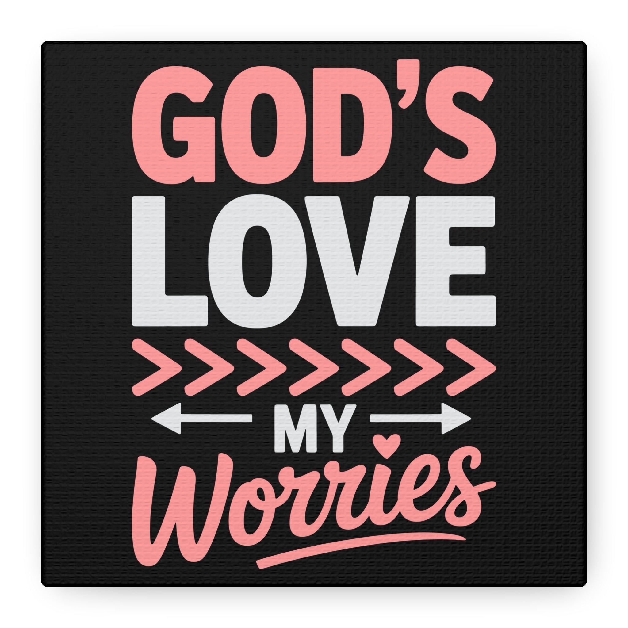 Inspirational Canvas Wall Art, Home Decor, Christian Gift, Motivational Wall Art, Stress Relief Decor, Housewarming Gift