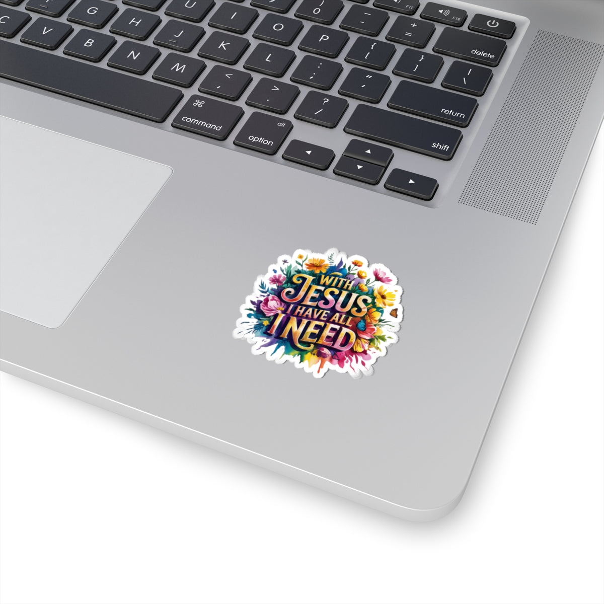 Floral Inspirational Stickers, Jesus Faith Stickers for Laptops, Water Bottles, Journals, Perfect for Gifts & Decor